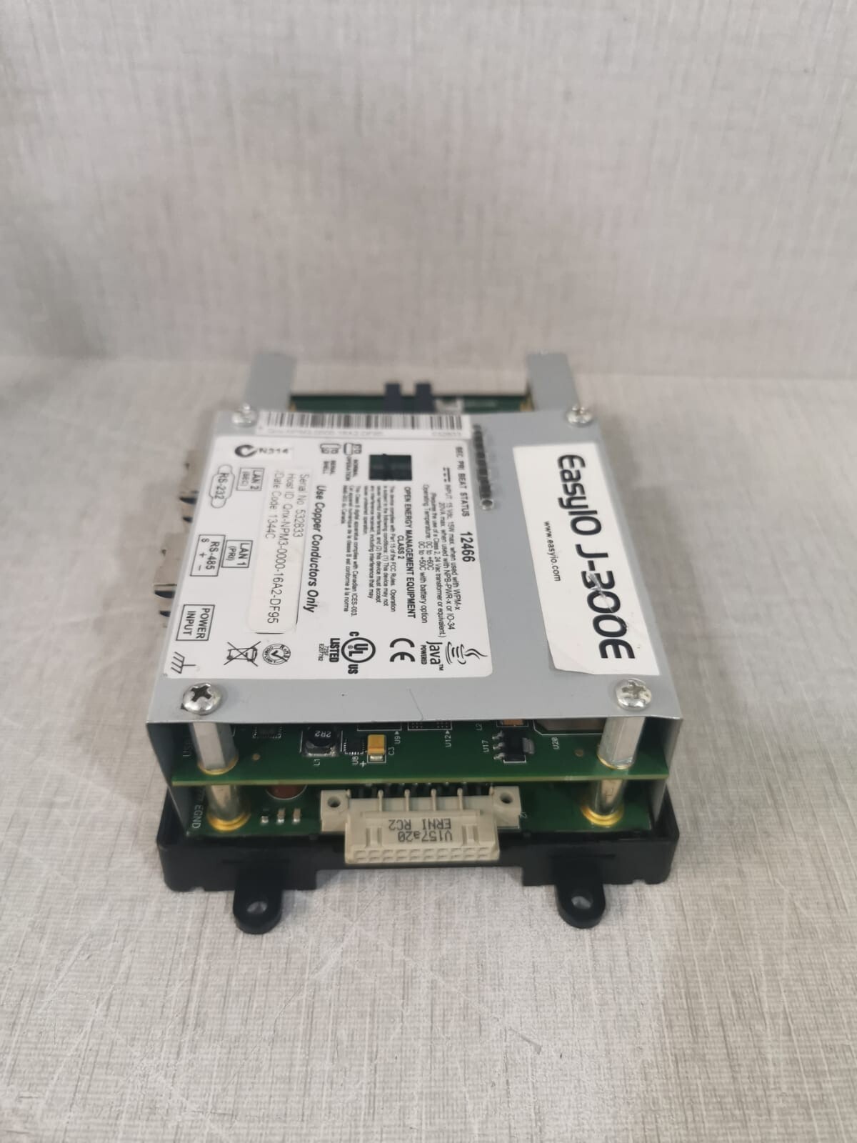 Niagara J-300E Tridium EasyIO J-300E Niagara Processor Module 4