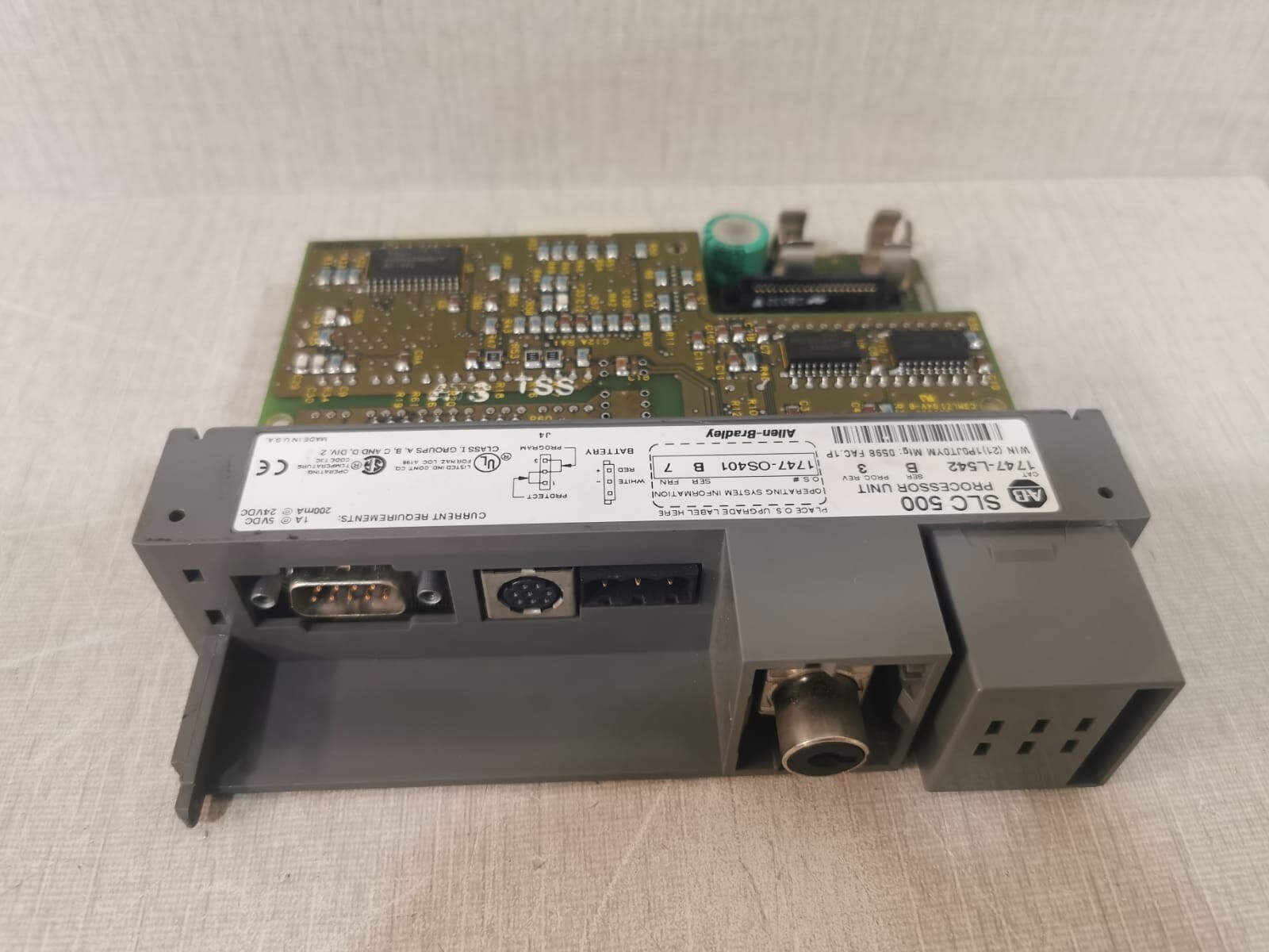 Allen-Bradley 1747-l542 Allen-Bradley 1747-l542 Ser B Proc Rev3 SLC 500 Processor Unit 4