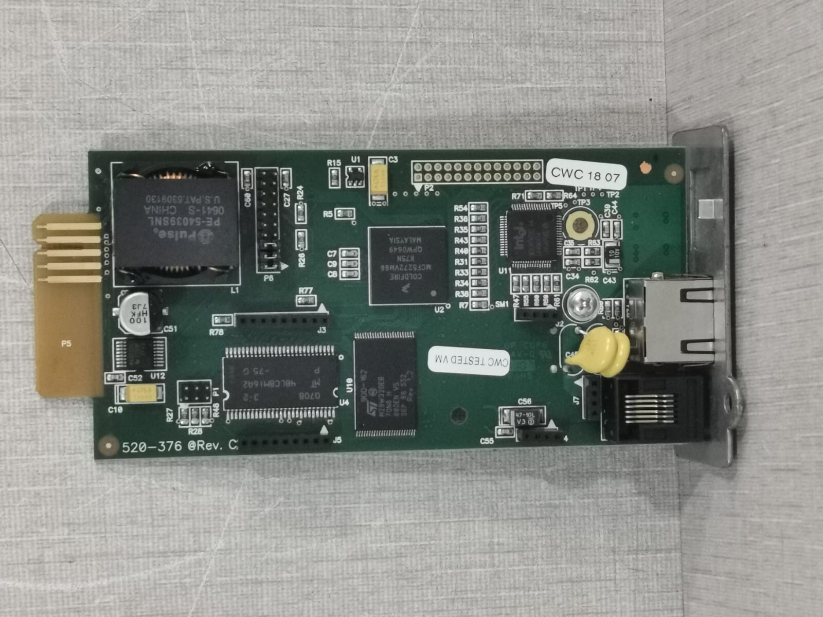Emerson 520-376 Emerson Chloride ManageUPS Net Adapter II 520-376 REV.C AM-SP-C-S01 6