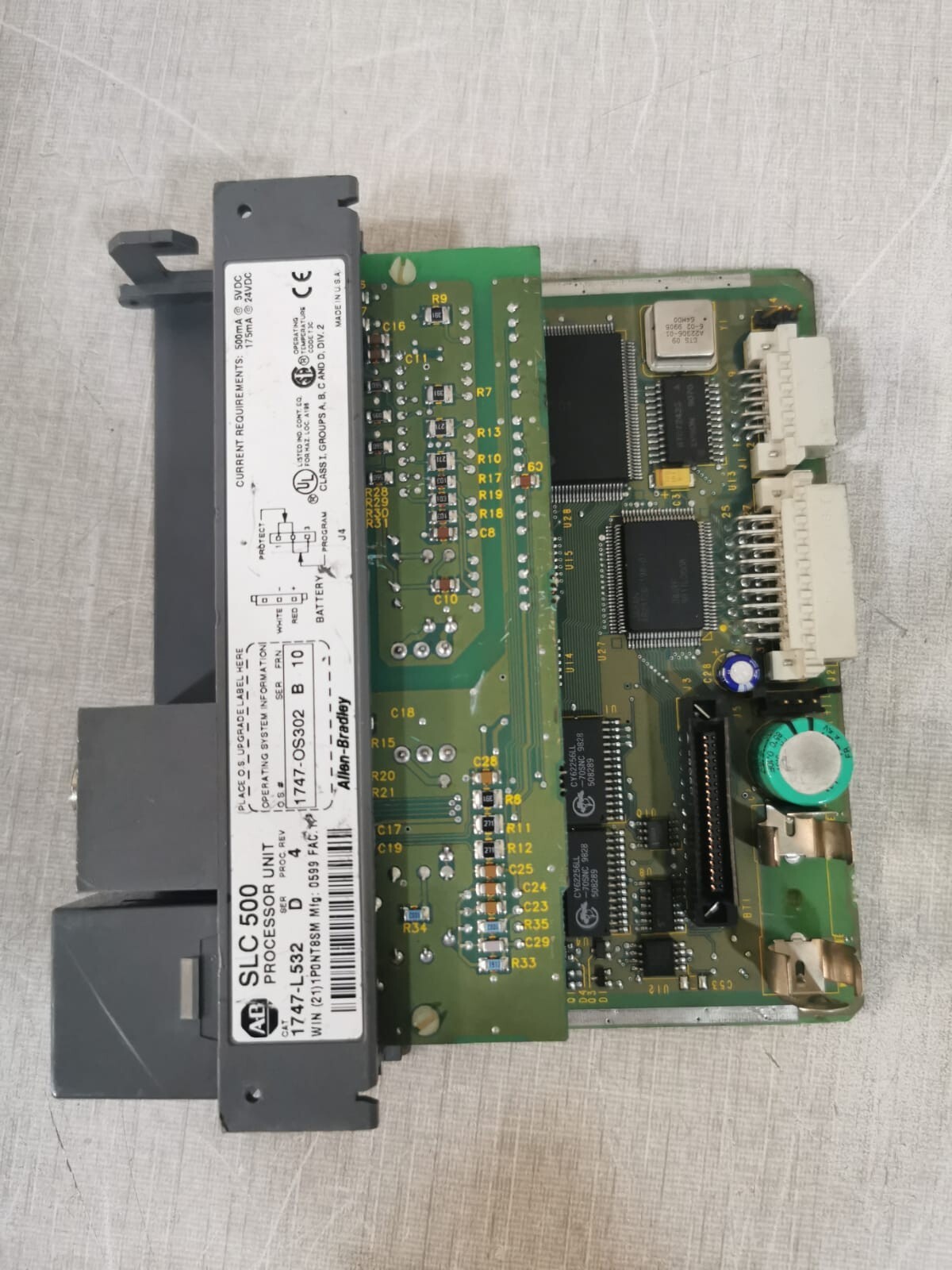 Allen-Bradley 1747-L532 Allen Bradley 1747-L532 Ser D Proc Rev 4 SLC 500 Processor Unit 4