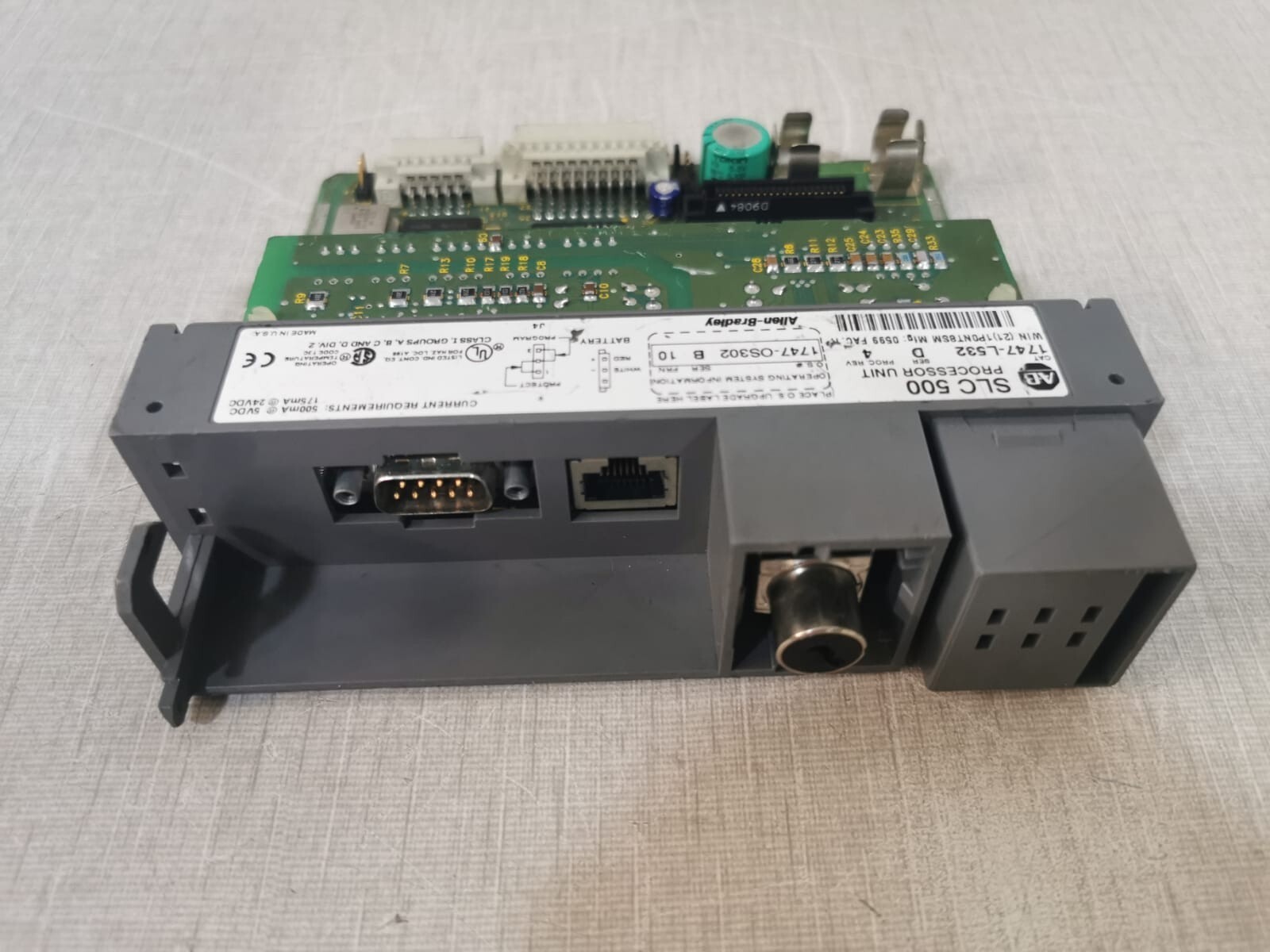 Allen-Bradley 1747-L532 Allen Bradley 1747-L532 Ser D Proc Rev 4 SLC 500 Processor Unit 5