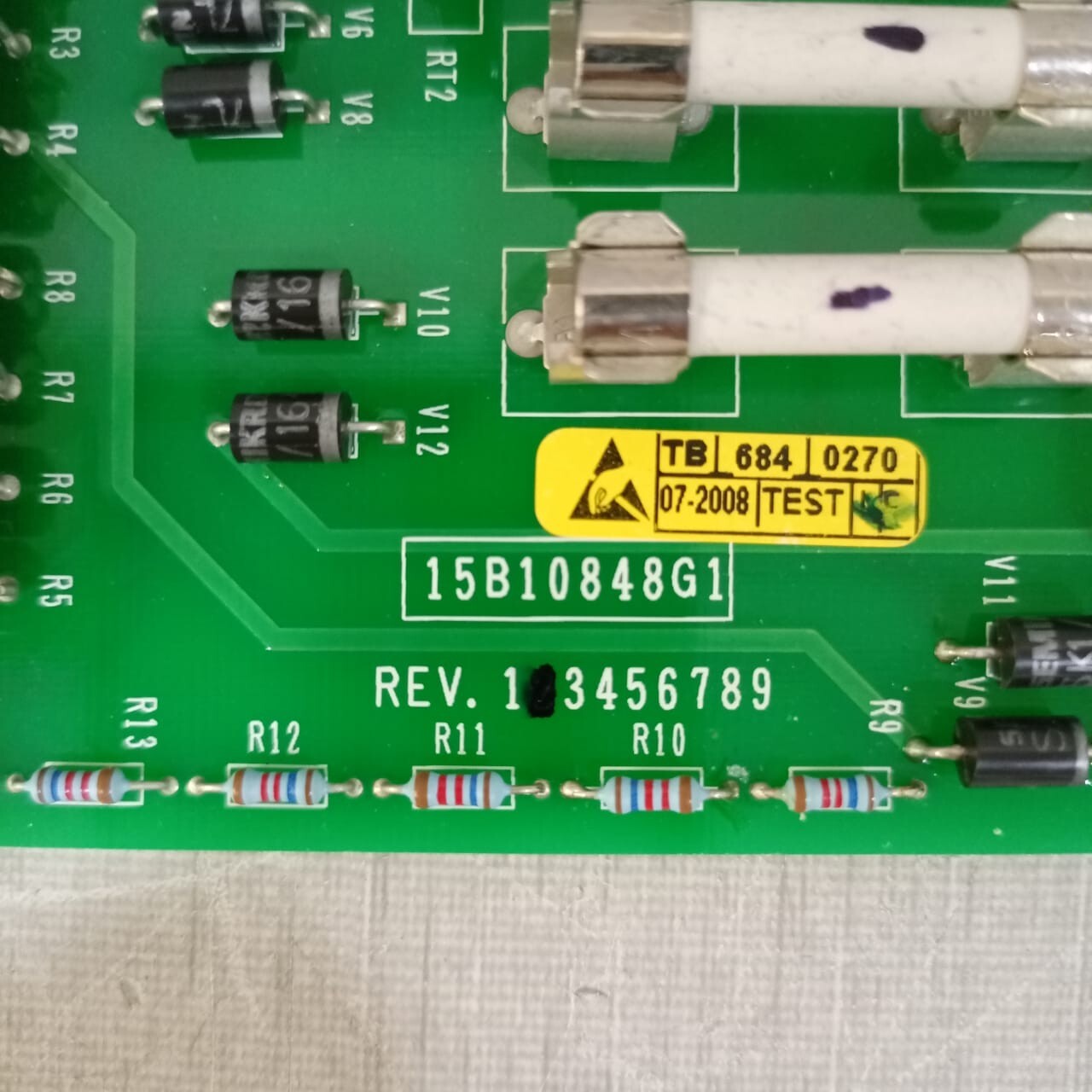 Siemens 15B10848G1 SIEMENS 15B10848G1 / 15H50542 REV.B 4