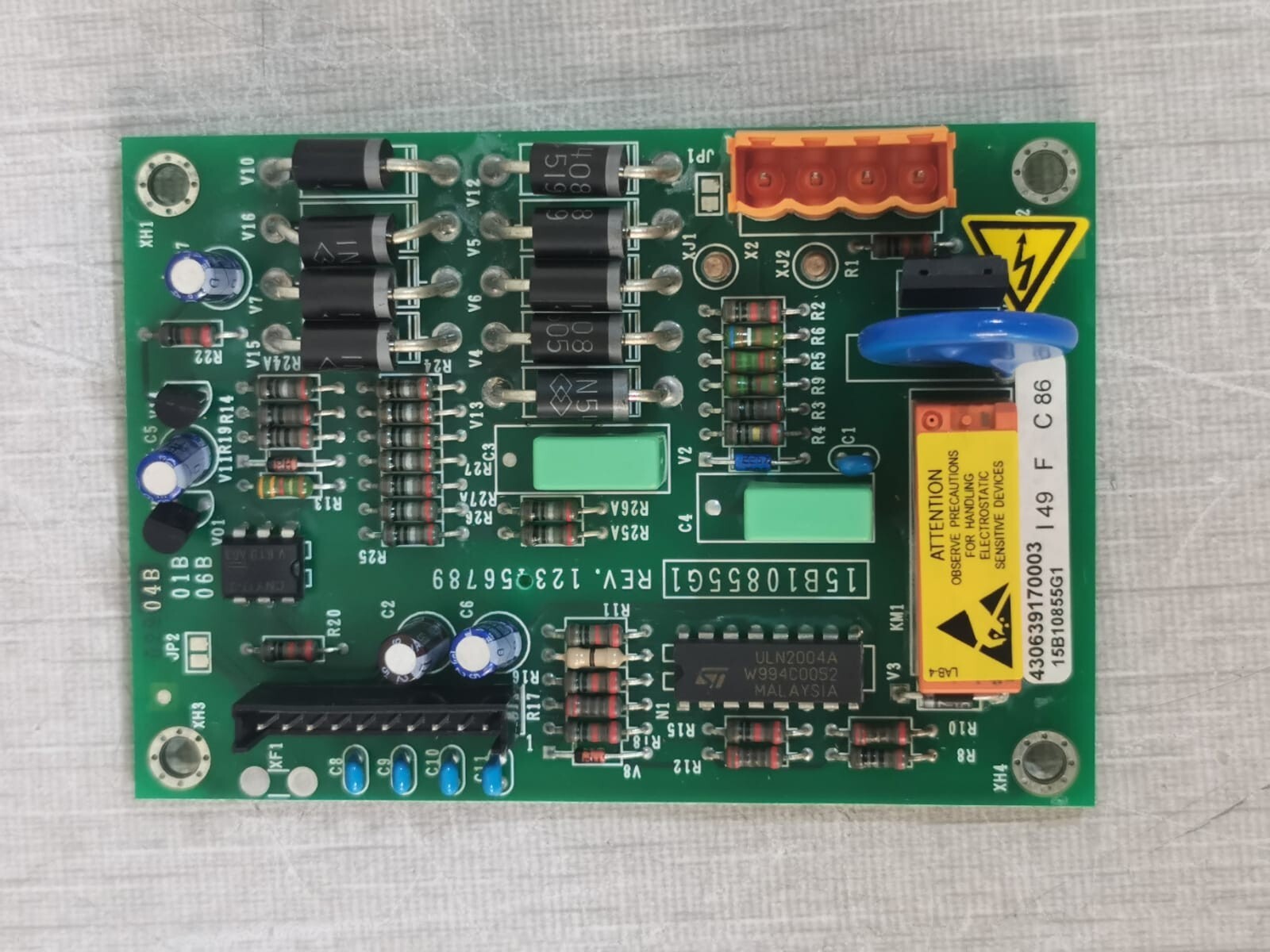 UNKNOWN 15B10855G1 15B10855G1 Rev 4 FAN SPEED CONTROL BOARD 5
