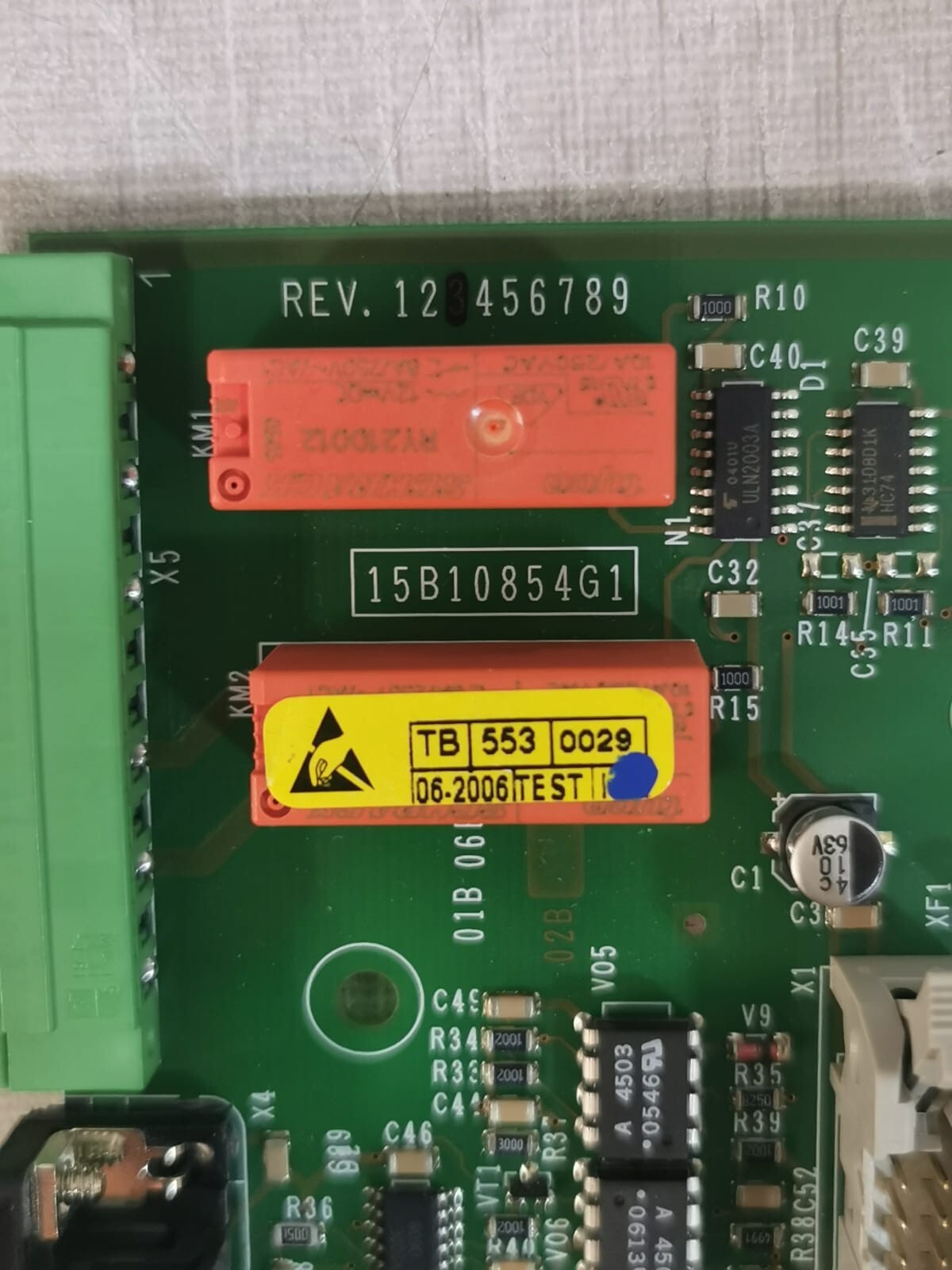 UNKNOWN 15B10854G1 15B10854G1 Rev 3 Printed Circuit Board 2