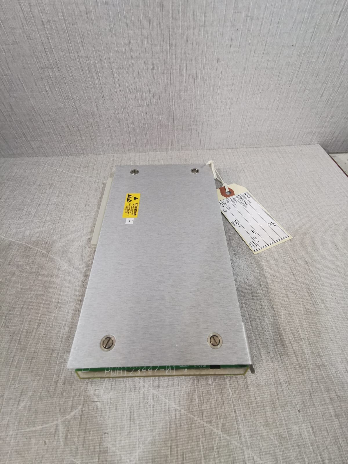 Bently Nevada PWA-123447 Bently Nevada PWA 123447-01 / 123447-01 TDXnet Sampler Card 3