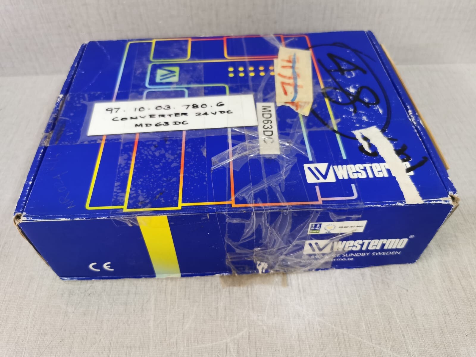 Westermo MD-63DC Westermo MD-63DC / MD-63ST SINGEL 3071-0401 Fibre Optic Modem 6