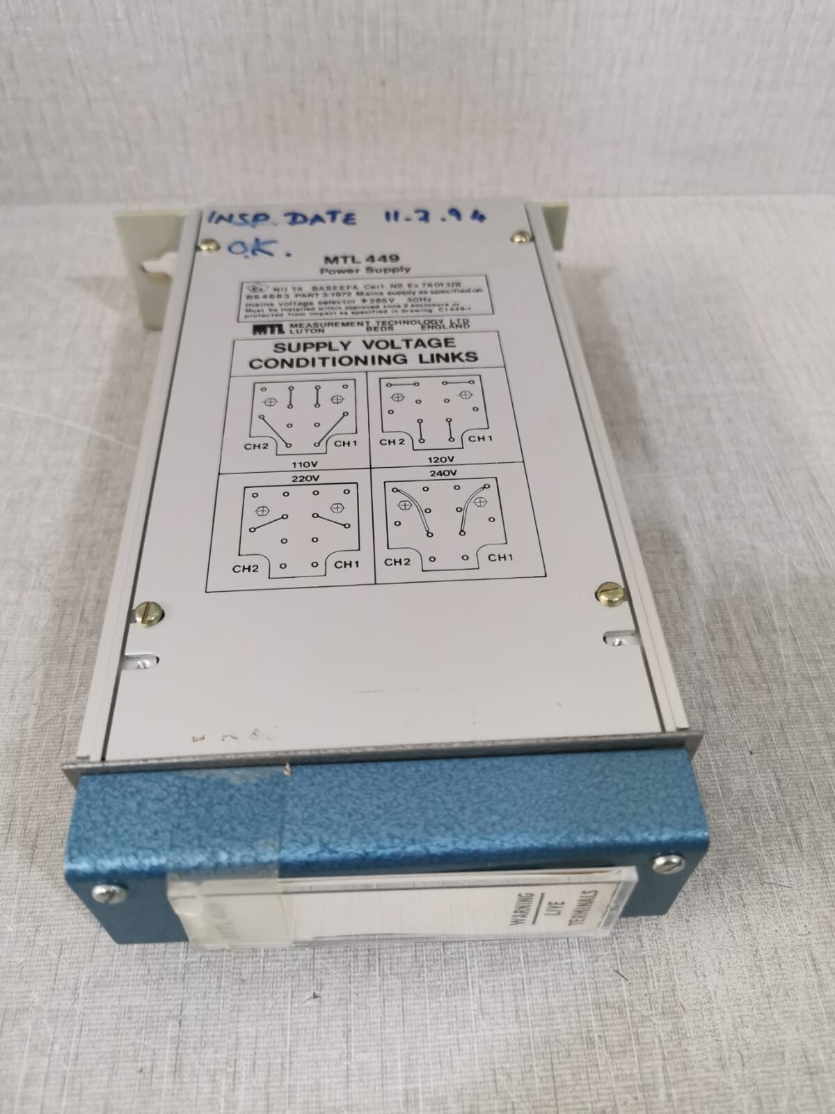 MTL MTL 449 MTL 449 Power Supply by Measurement Technology Ltd 3
