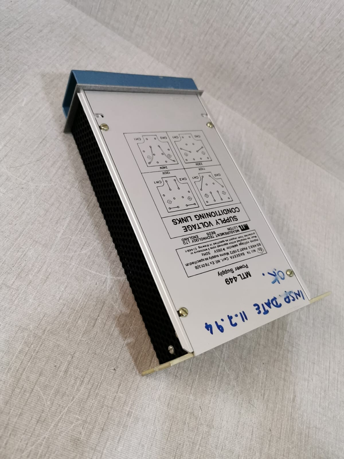 MTL MTL 449 MTL 449 Power Supply by Measurement Technology Ltd 6