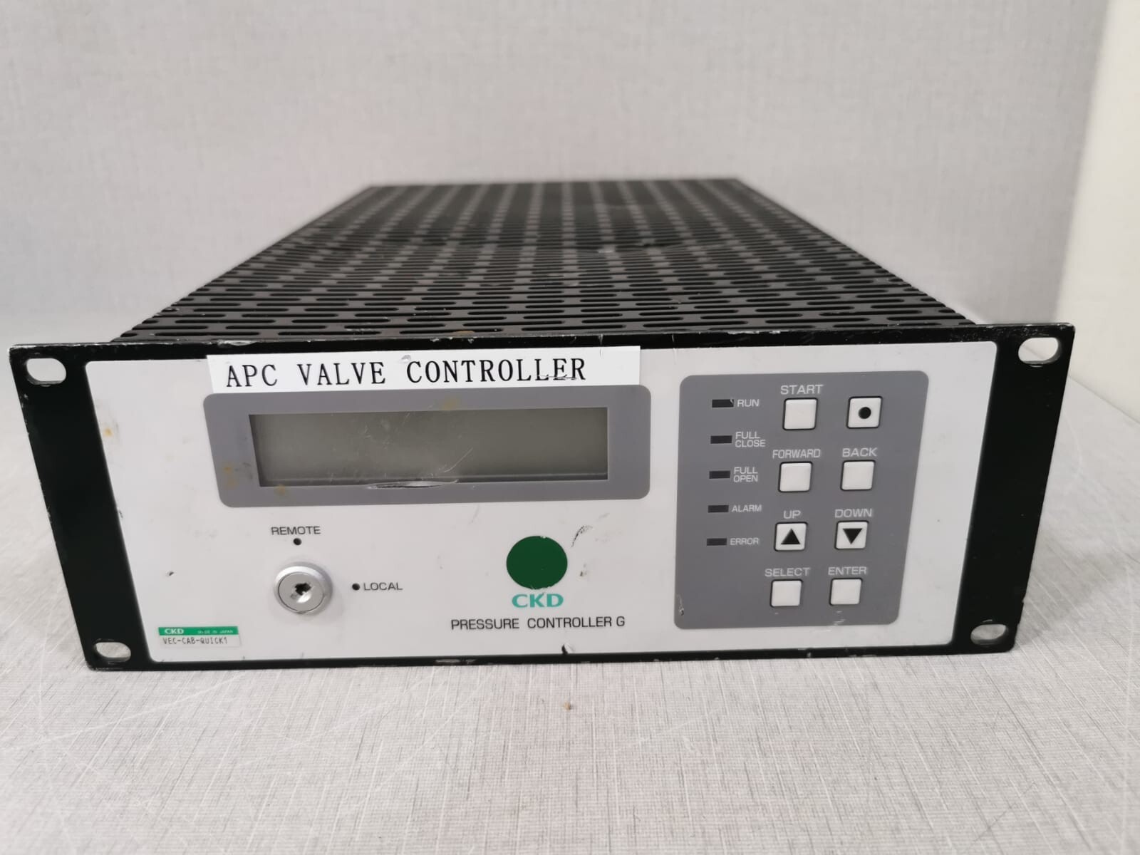 CKD X0312-3 CKD VEC-CA8-QUICK1 / VEC-CA8-X0312-3 APC VALVE CONTROLLER without Key 2