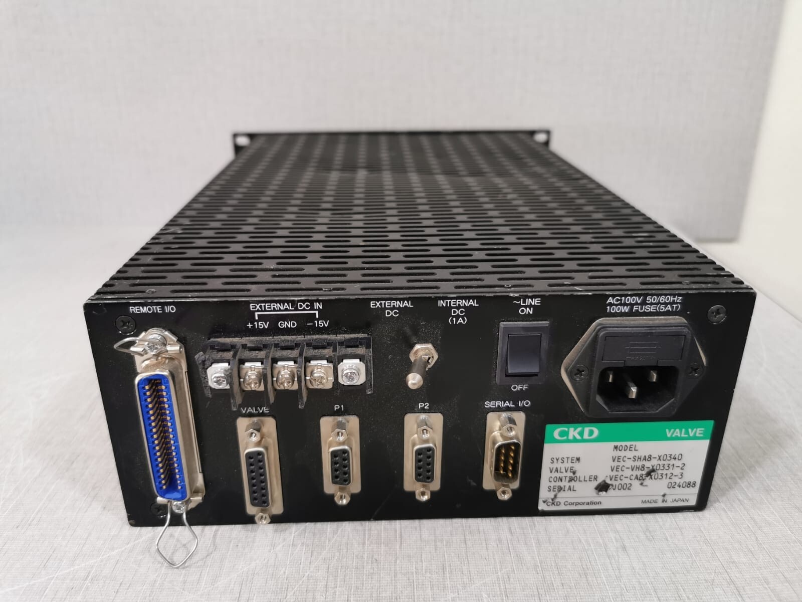 CKD X0312-3 CKD VEC-CA8-QUICK1 / VEC-CA8-X0312-3 APC VALVE CONTROLLER without Key 6