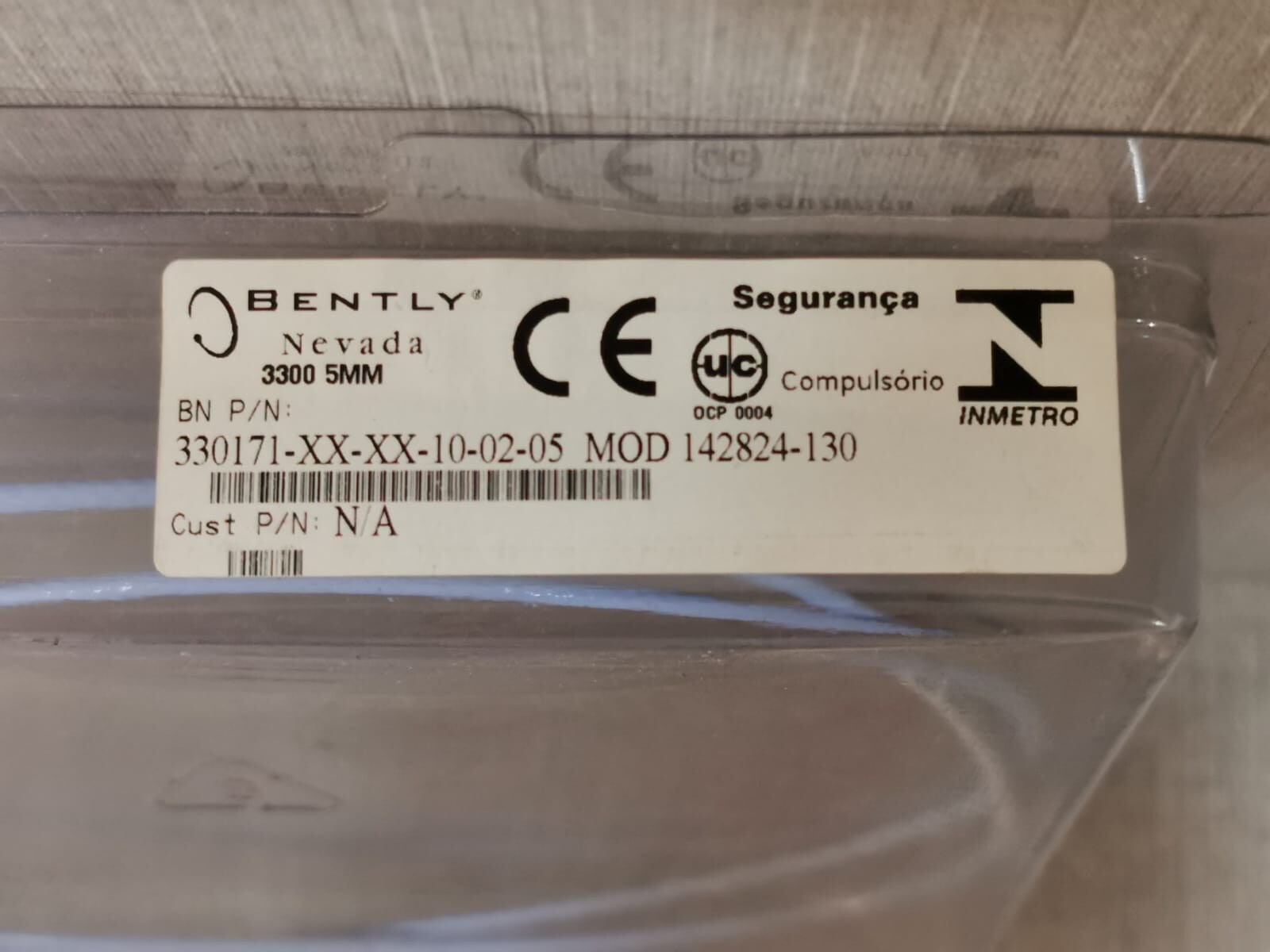 Bently Nevada PROBE-3300 Bently Nevada 330171-XX-XX-10-02-05 Proximity Probe 3300 5MM / 142824-130 2