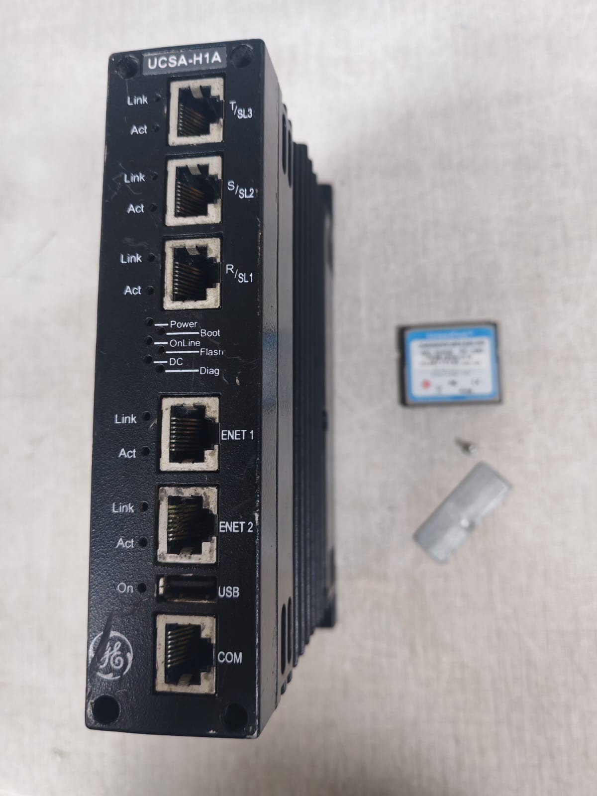 GE IS220UCSAH1A GE ENEGRY IS220UCSAH1A / UCSA-H1A REV C PROCESSOR MODULE WITH SD CARD 2