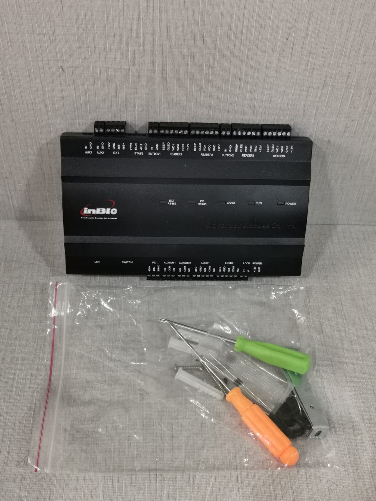 Zkteco INBIO-260 ZKTeco INBIO 260 ACCESS CONTROL PANEL 100-240VAC 4