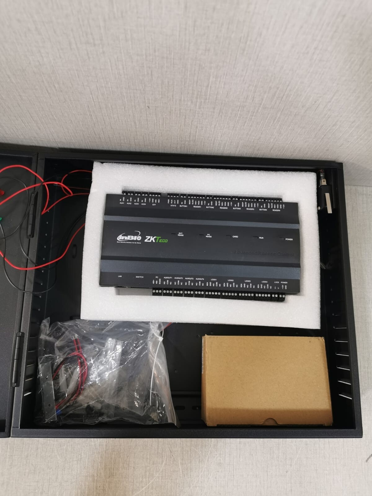 Zkteco INBIO-460 ZKTeco INBIO 460 ACCESS CONTROL DC 12V 3A 2