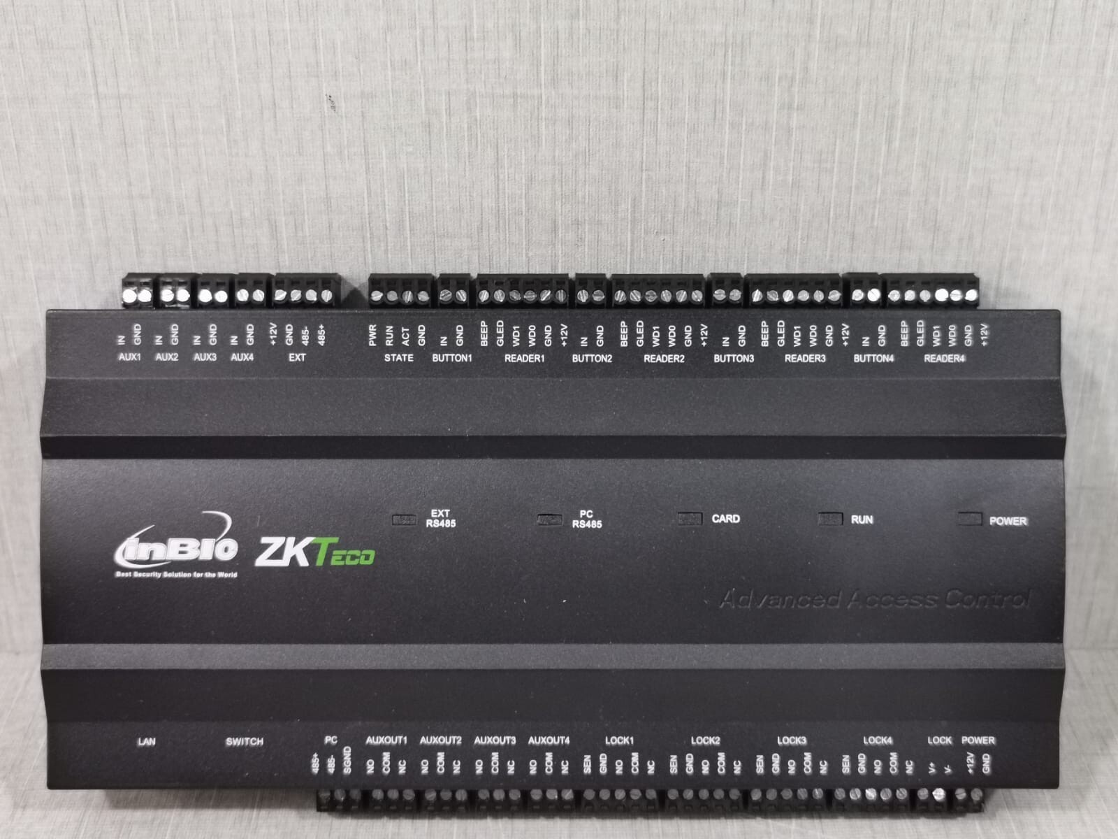 Zkteco INBIO-460 ZKTeco INBIO 460 ACCESS CONTROL DC 12V 3A 5