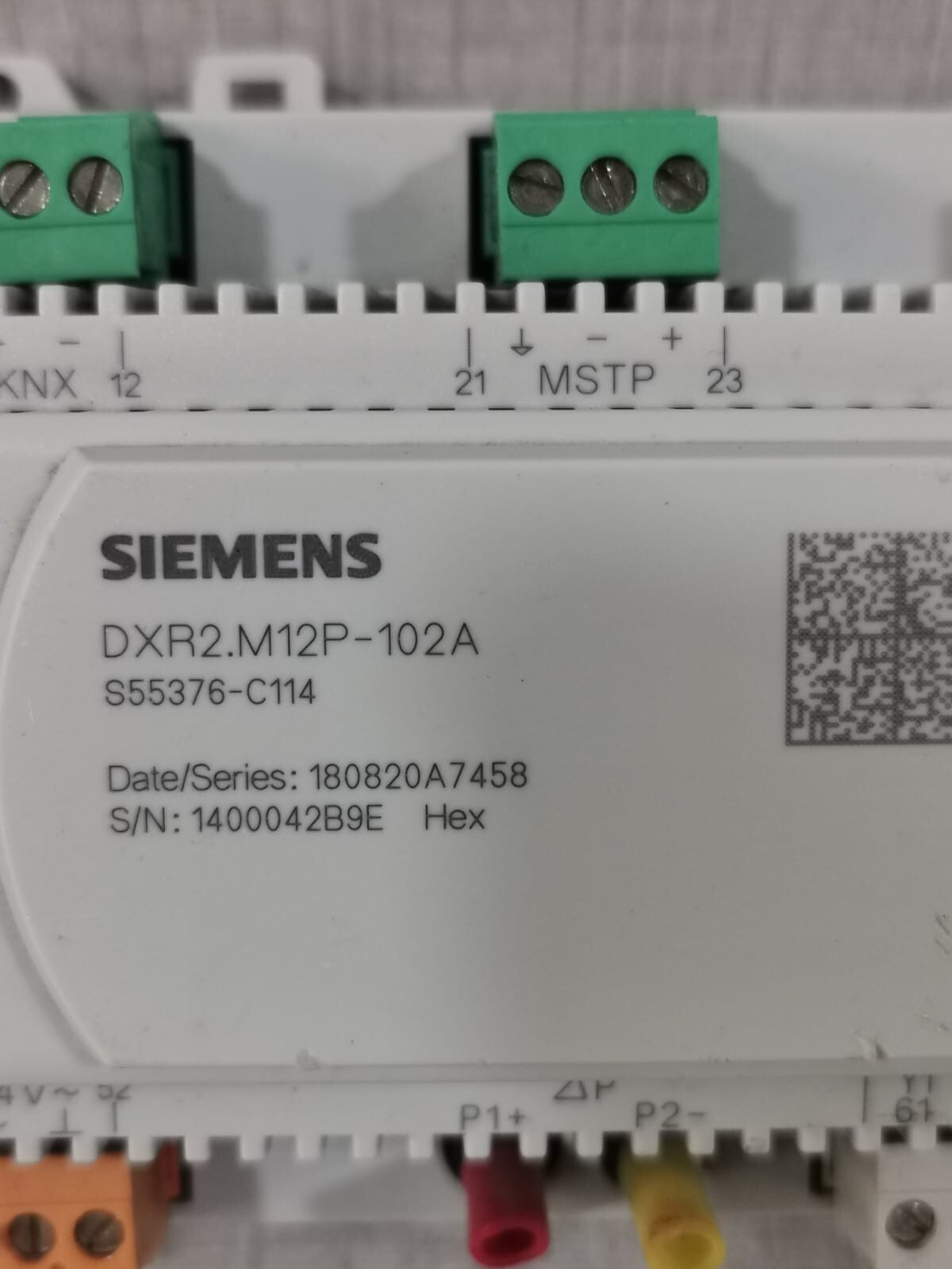 Siemens DXR2.M12P-102A Siemens DXR2.M12P-102A Compact Room Automation Station 2