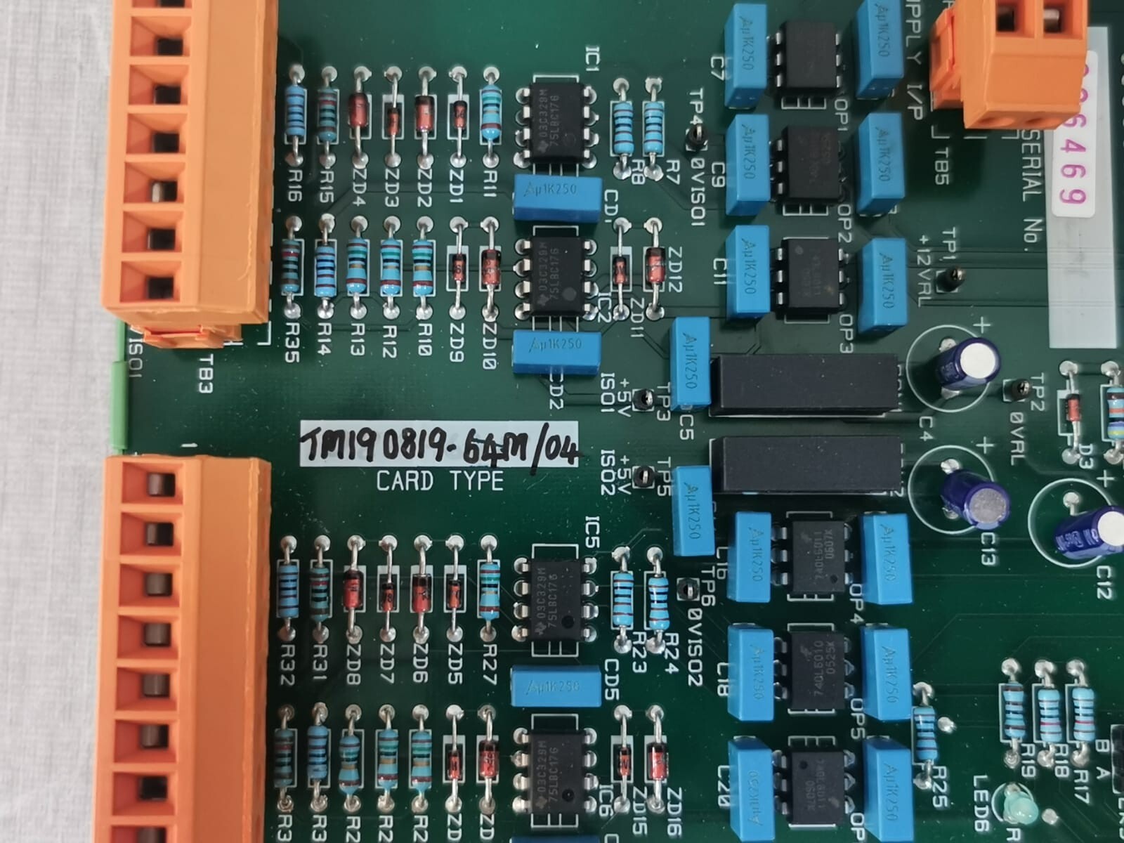 Unbranded TM190819-64M/04 SERCK 47724C-3 PCB board Card type TM190819-64M/04 3
