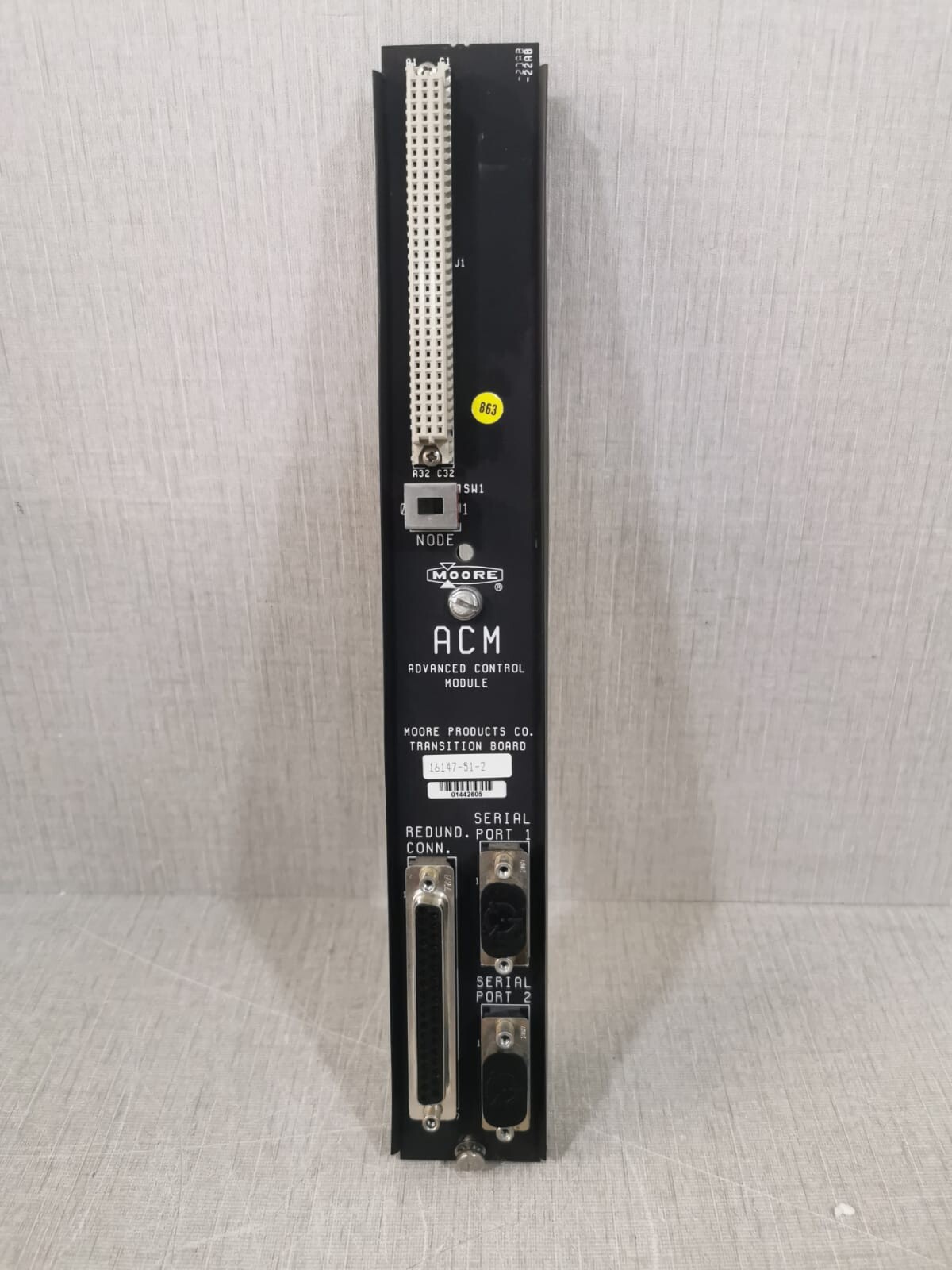 MOORE 16147-51-2 ACM MOORE 16147-51-2 ACM Transition Board Control Module 3