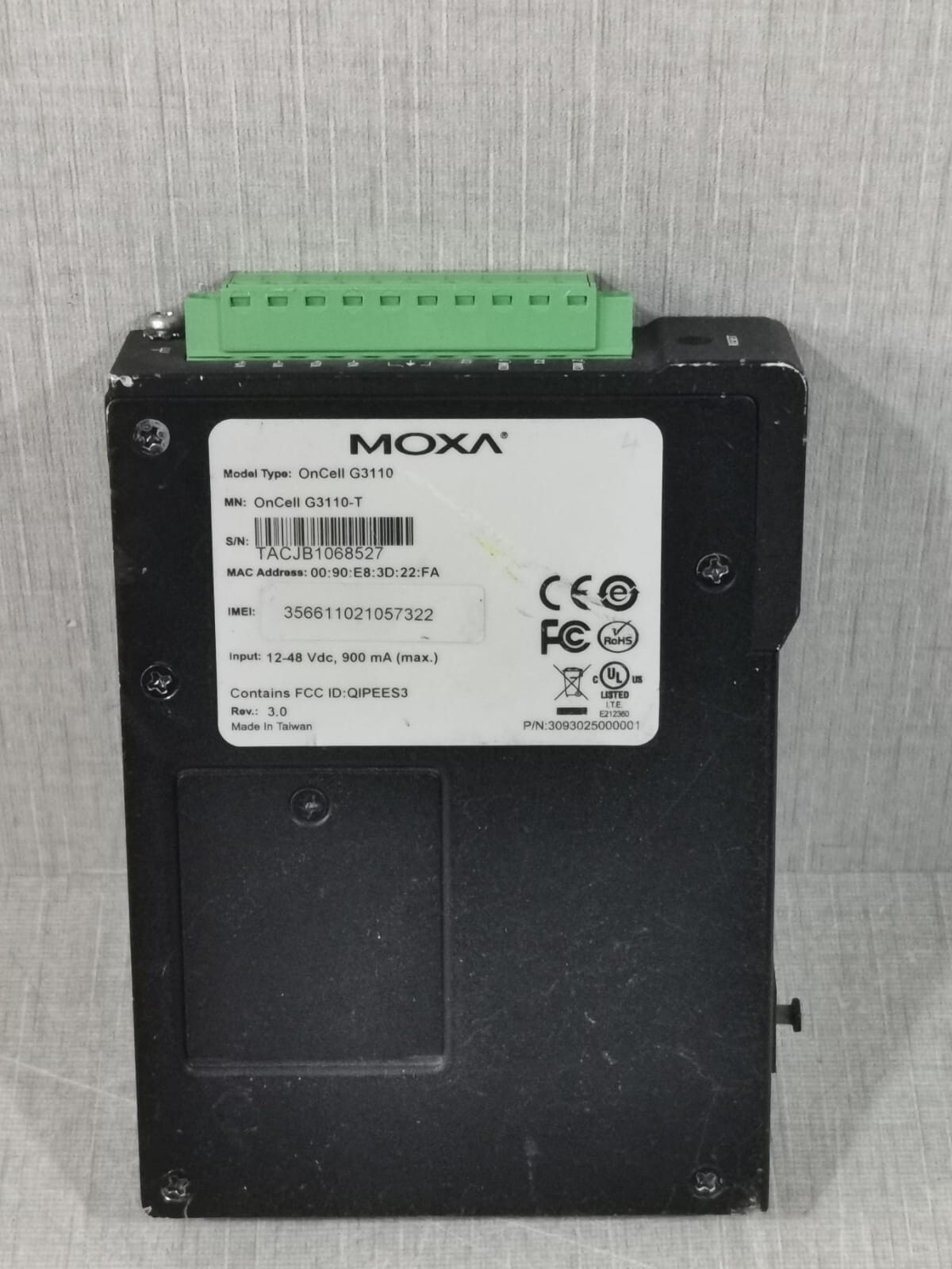 Moxa G3110-T MOXA OnCell G3110-T /REV.3.0 2
