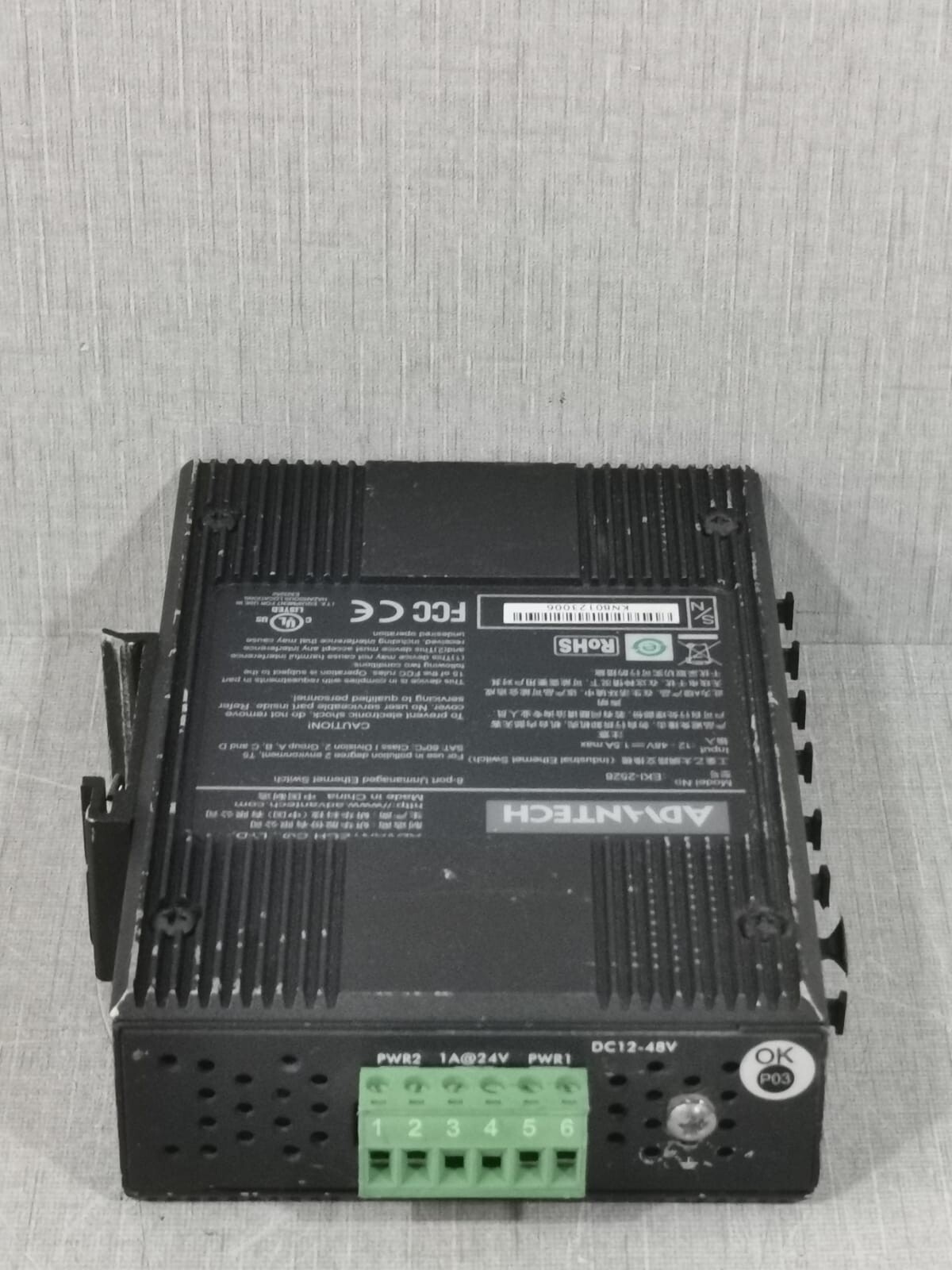 Advantech Advantech EKI-2528 Advantech EKI-2528 8-Port Unmanaged Ethernet Switch 5