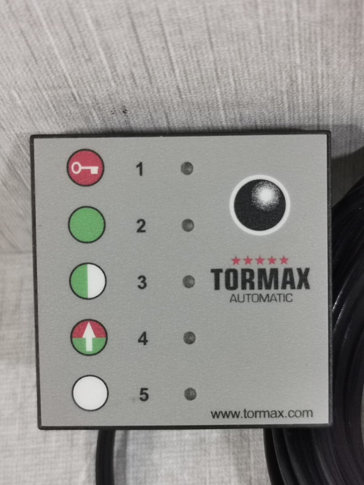 TORMAX TORMAX2201 Tormax 2201 Windrive Keyswitch - WITHOUT ORIGINAL BOX 2