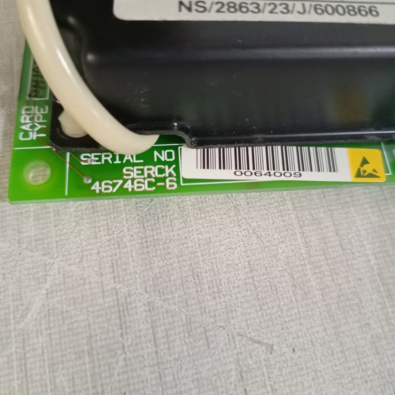 SERCK 46746C-6 PM10 SERCK 46746C-6 PM10 MODEM CARD TYPE PHIDA / 72954M 2