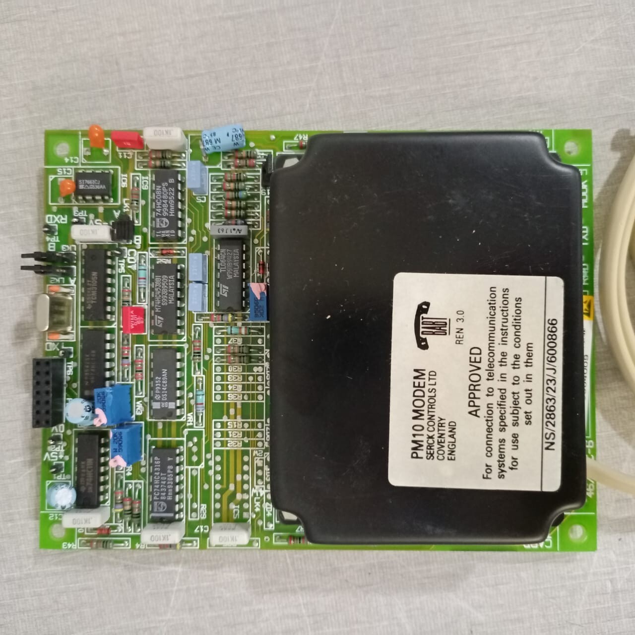 SERCK 46746C-6 PM10 SERCK 46746C-6 PM10 MODEM CARD TYPE PHIDA / 72954M 7