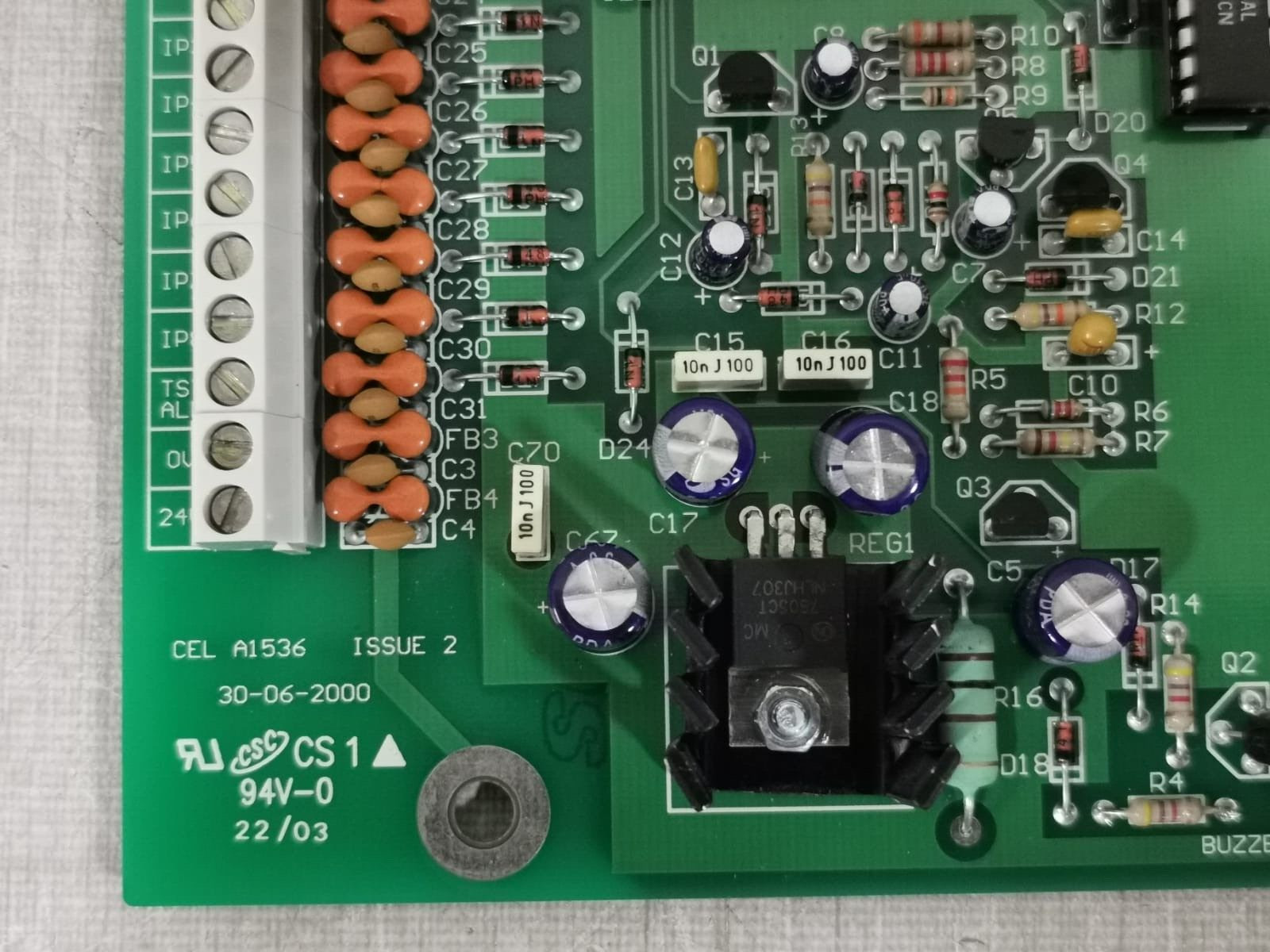 Unbranded A1536 A1536 8 Way Conventional Alarm Circuit Board 2