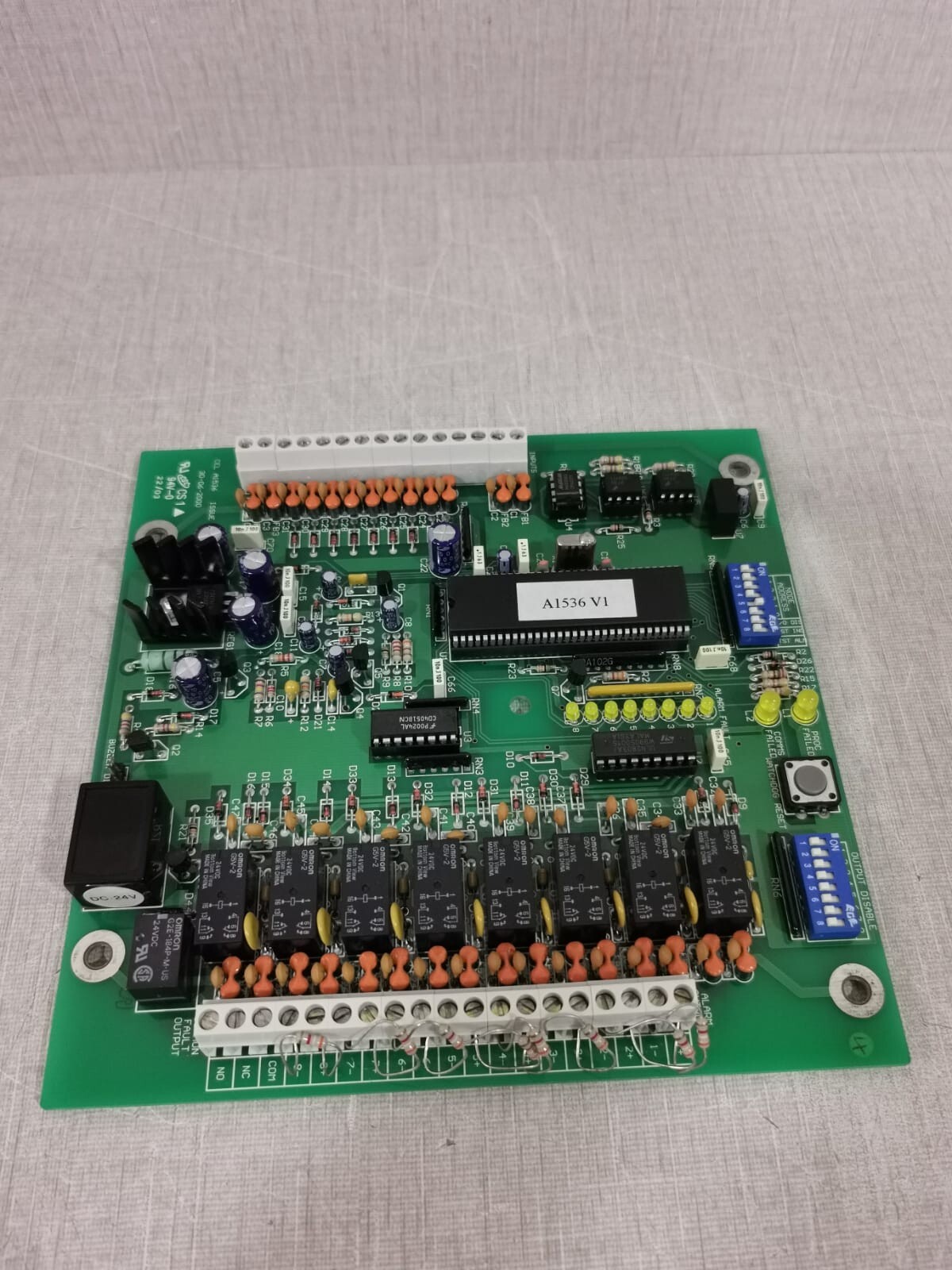 Unbranded A1536 A1536 8 Way Conventional Alarm Circuit Board 3