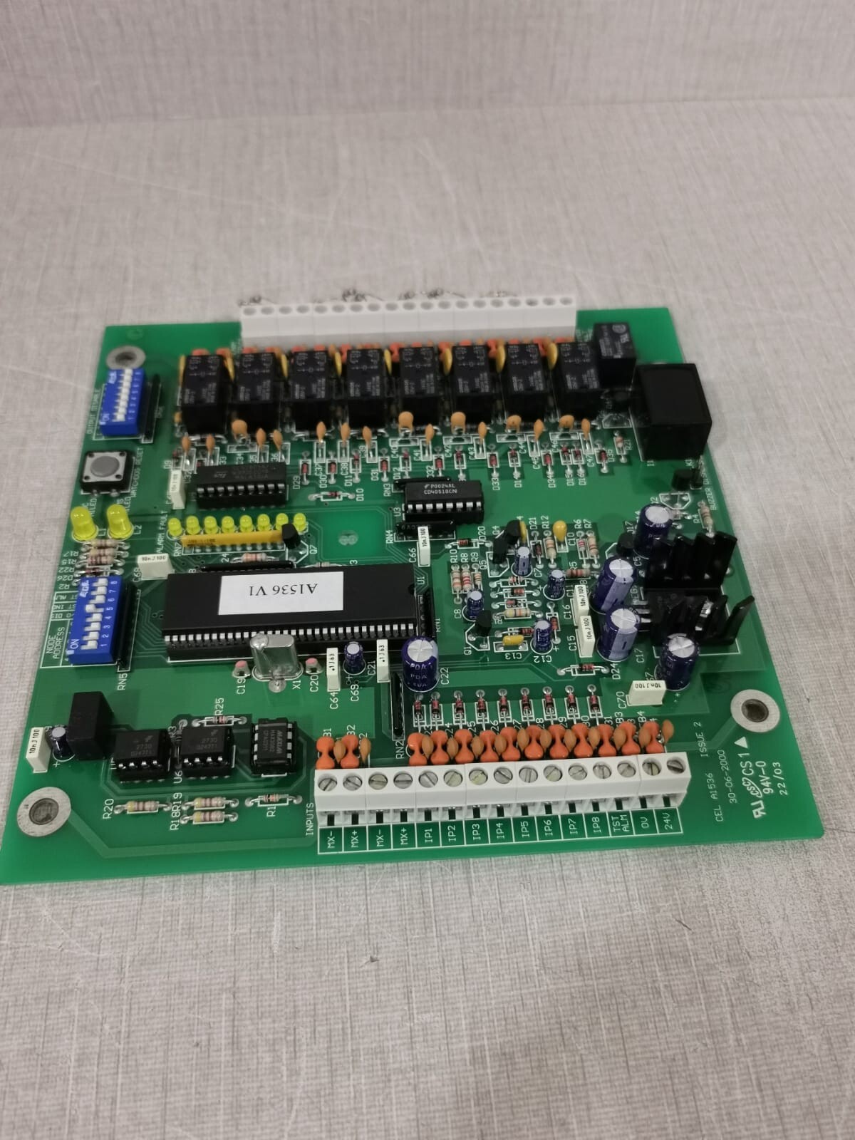 Unbranded A1536 A1536 8 Way Conventional Alarm Circuit Board 4