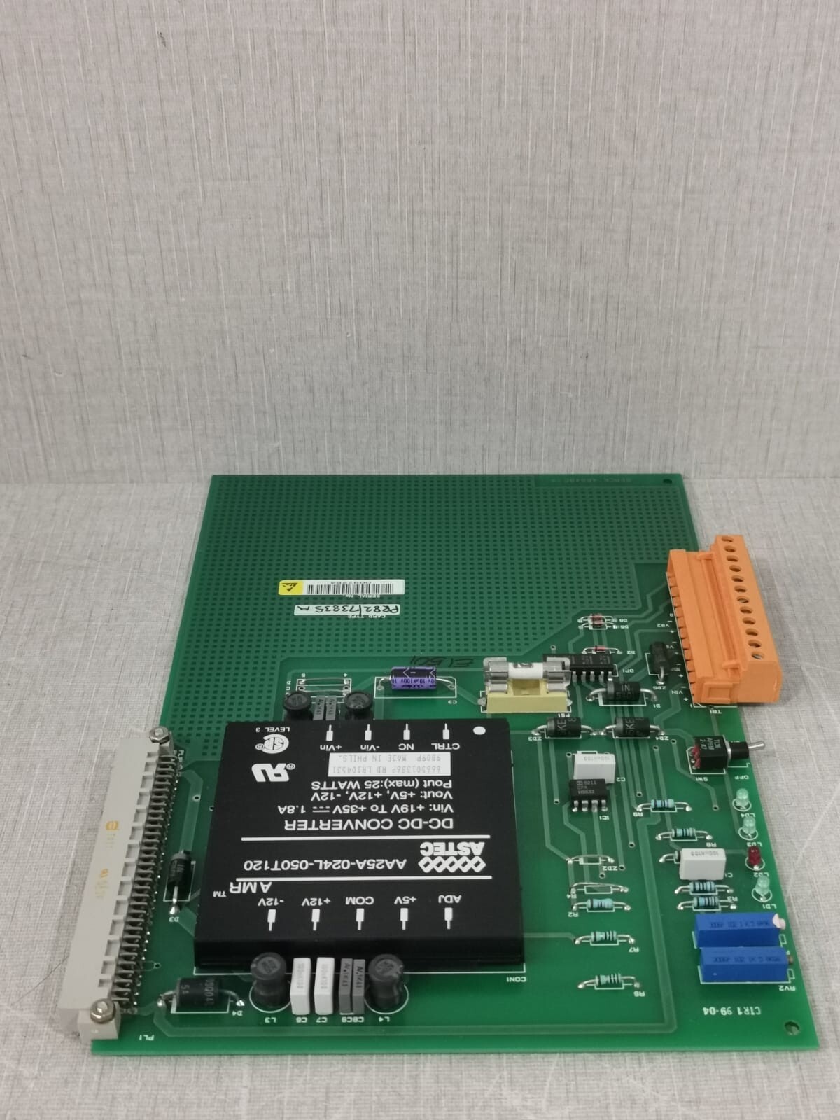 SERCK 46940C-4 SERCK 46940C-4 w/ ASTEC DC-DC Converter AA25A-024L-050T120 25Watts 5