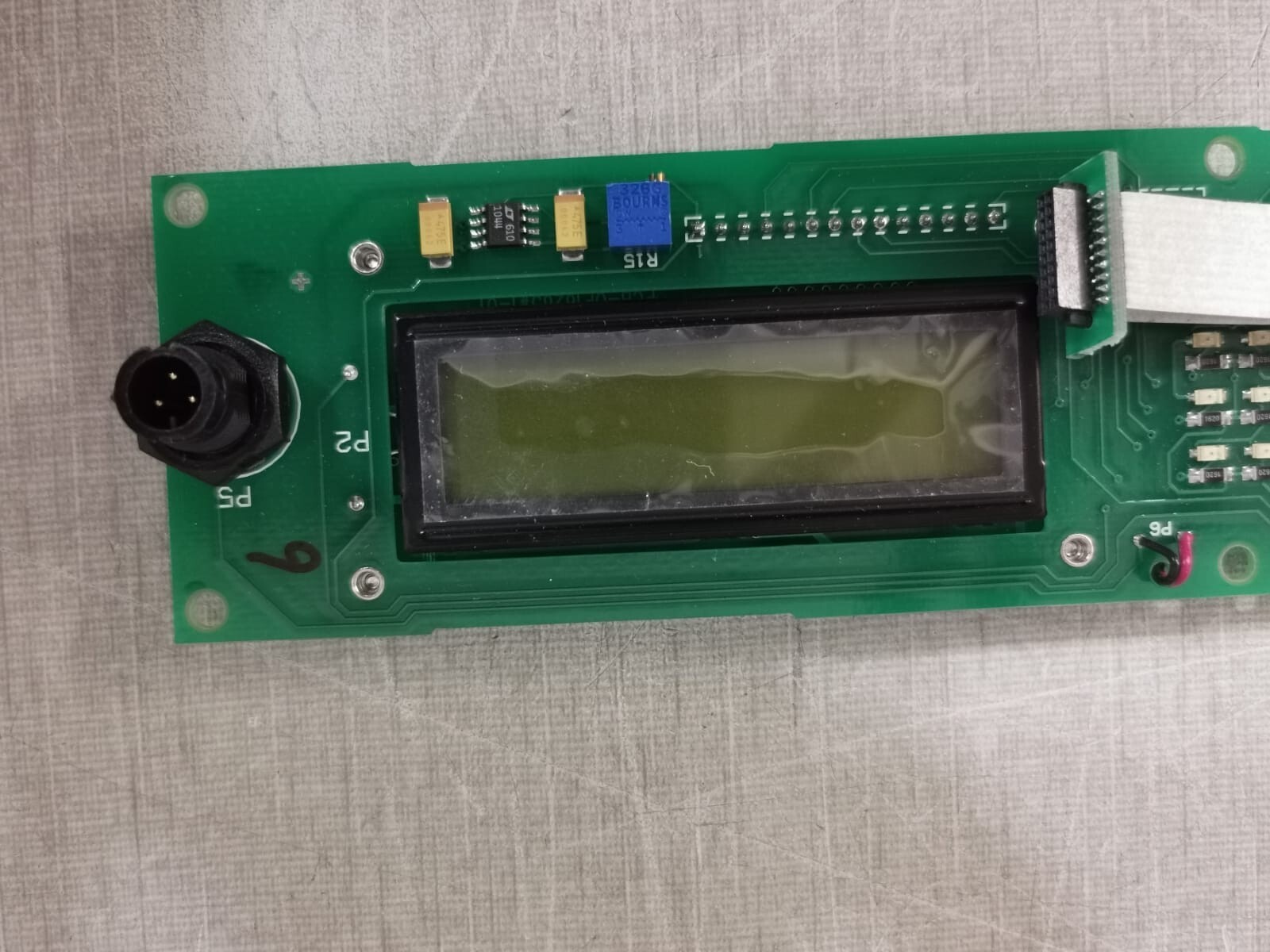 MSA MSA-814131 MSA 814131 PCB Board W/ LED Display 3
