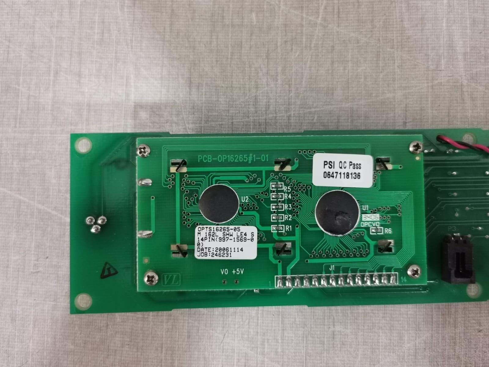 MSA MSA-814131 MSA 814131 PCB Board W/ LED Display 4