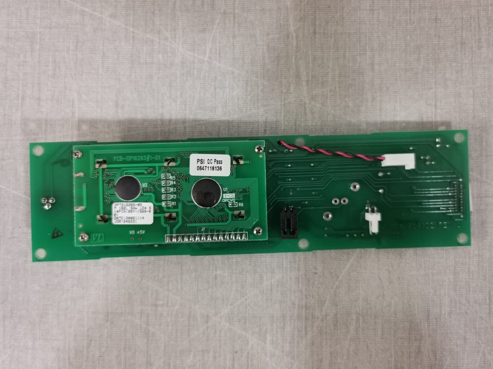 MSA MSA-814131 MSA 814131 PCB Board W/ LED Display 5