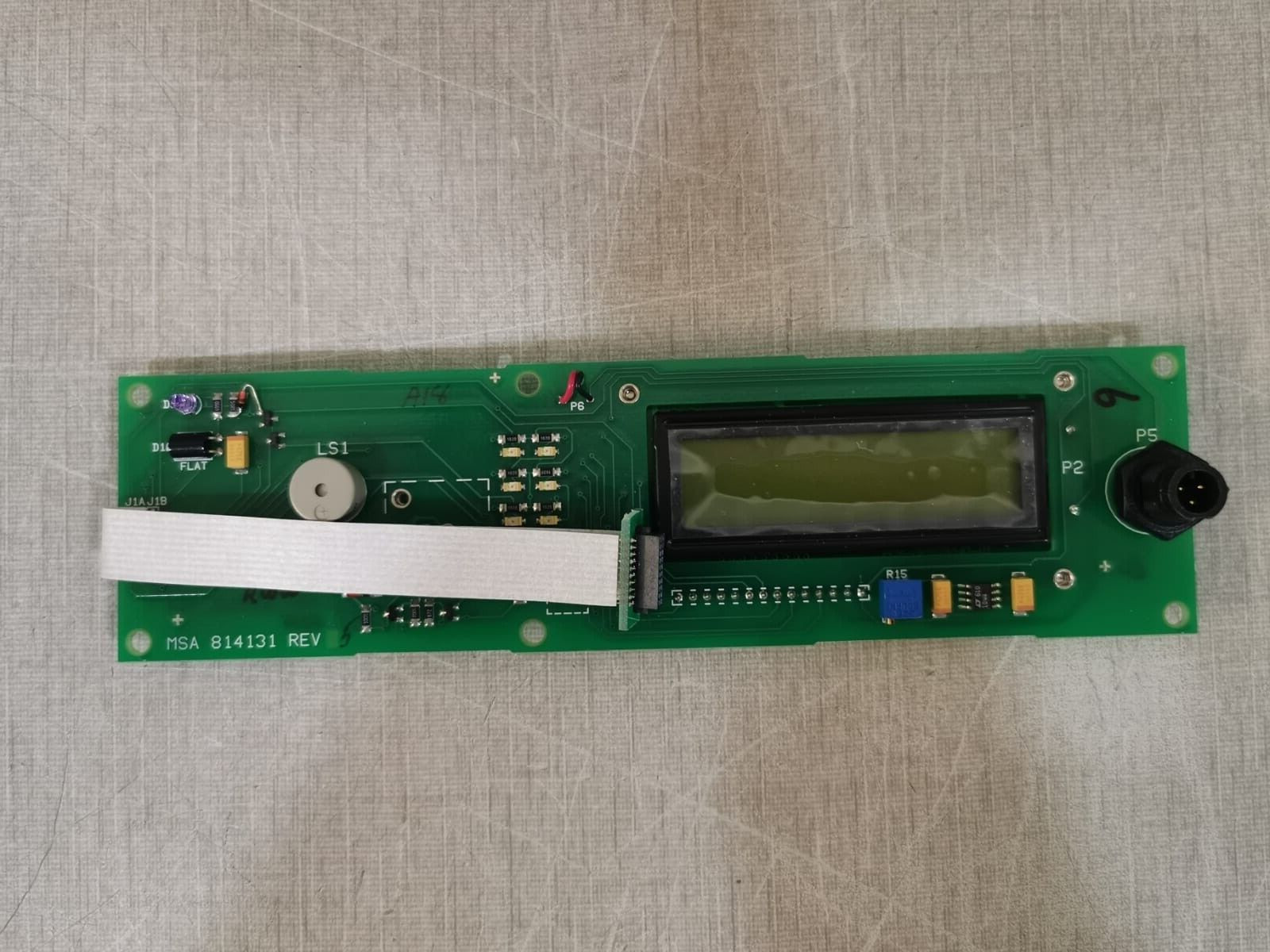 MSA 814131 PCB Board W/ LED Display