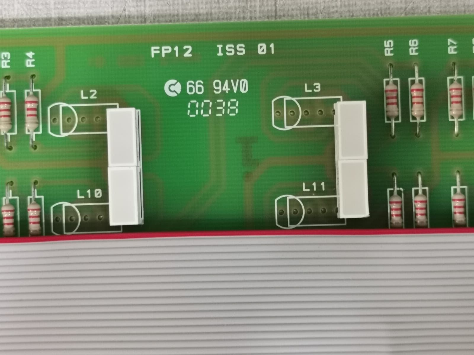 Unbranded FP12/8Z FP12/8Z PCB 8 Zone Display for K801 ECP PCB Board 2
