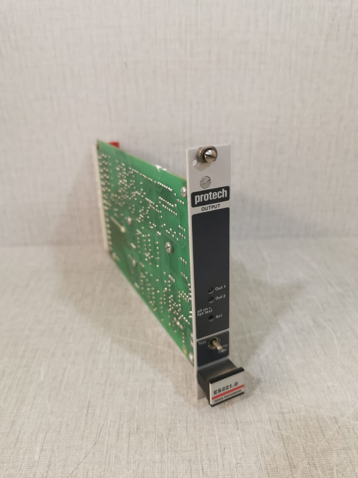 Protech ES221.0 Protech ES221.0 rotork-instruments / Protech ES221 1022-419 Output PCB Card 2