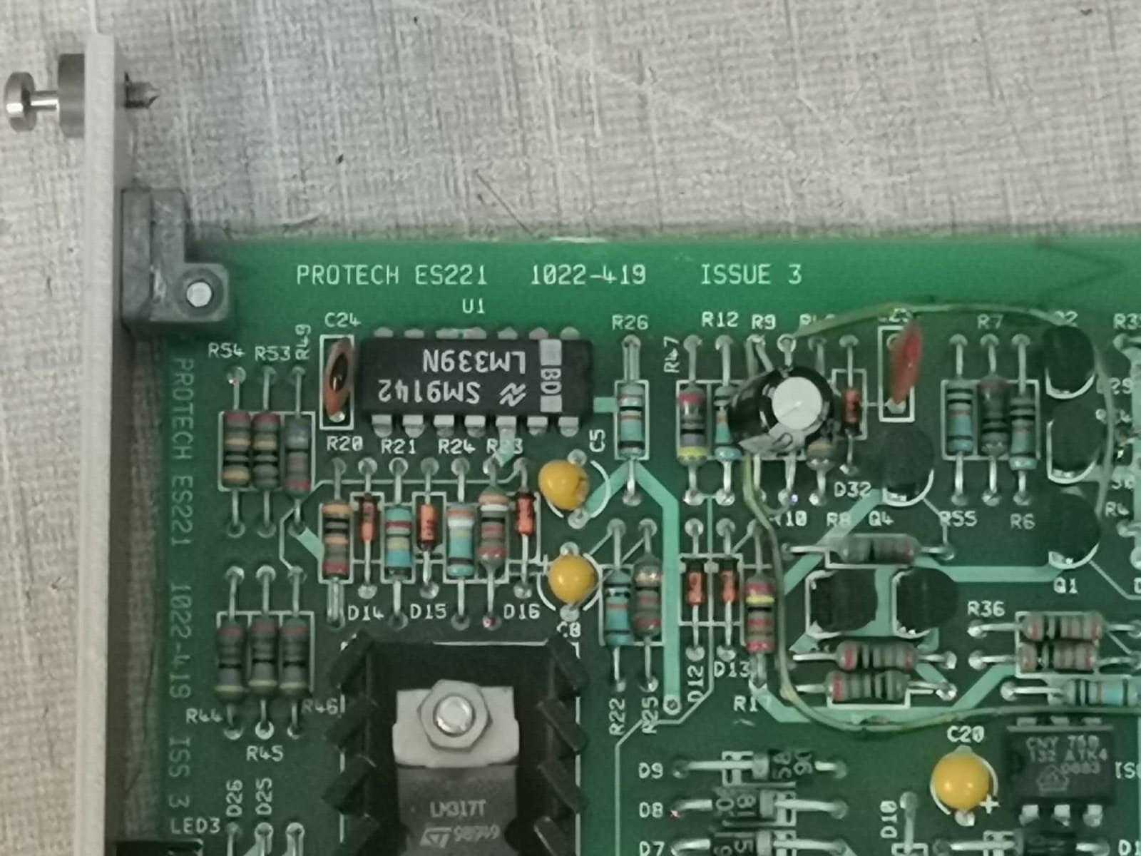 Protech ES221.0 Protech ES221.0 rotork-instruments / Protech ES221 1022-419 Output PCB Card 3