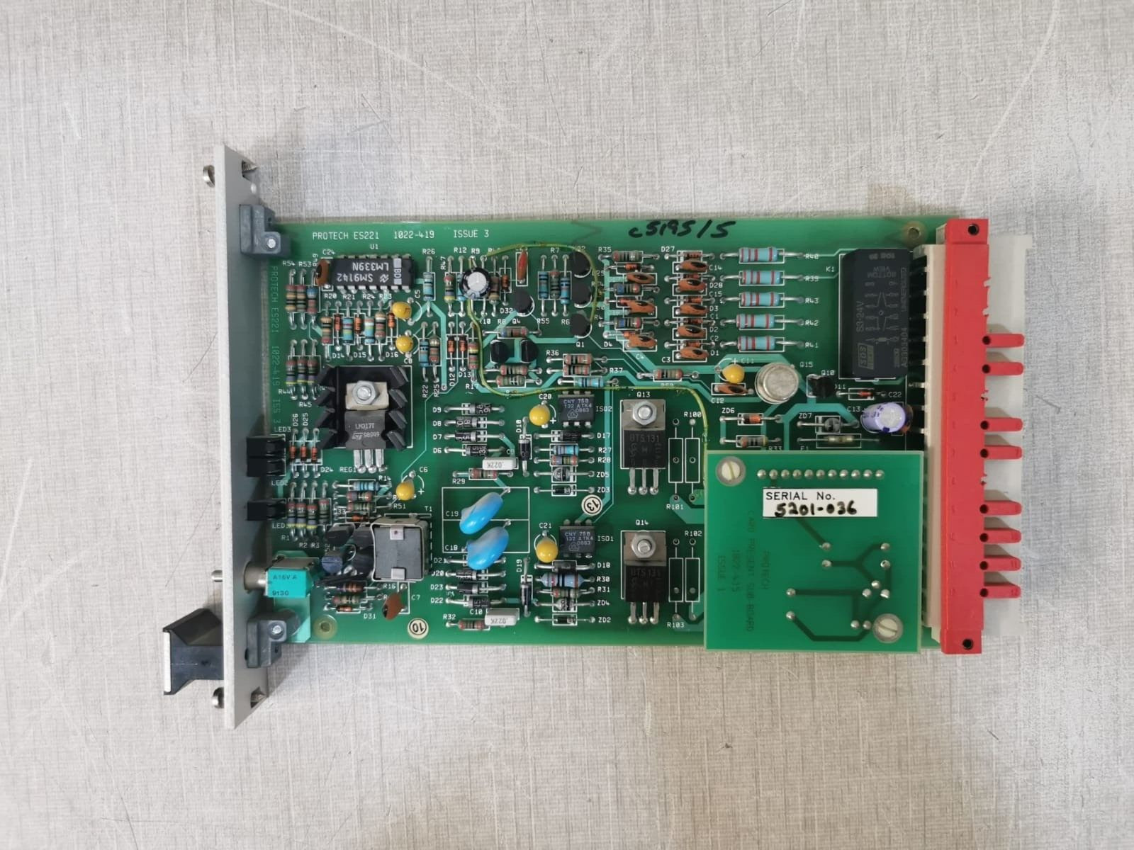 Protech ES221.0 Protech ES221.0 rotork-instruments / Protech ES221 1022-419 Output PCB Card 4