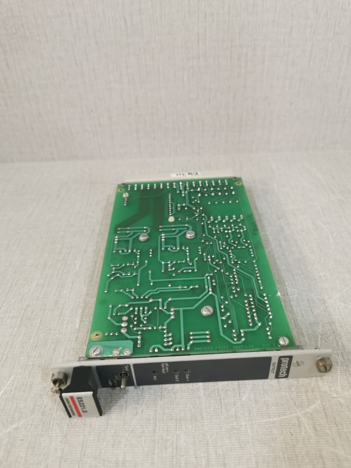 Protech ES221.0 Protech ES221.0 rotork-instruments / Protech ES221 1022-419 Output PCB Card 6