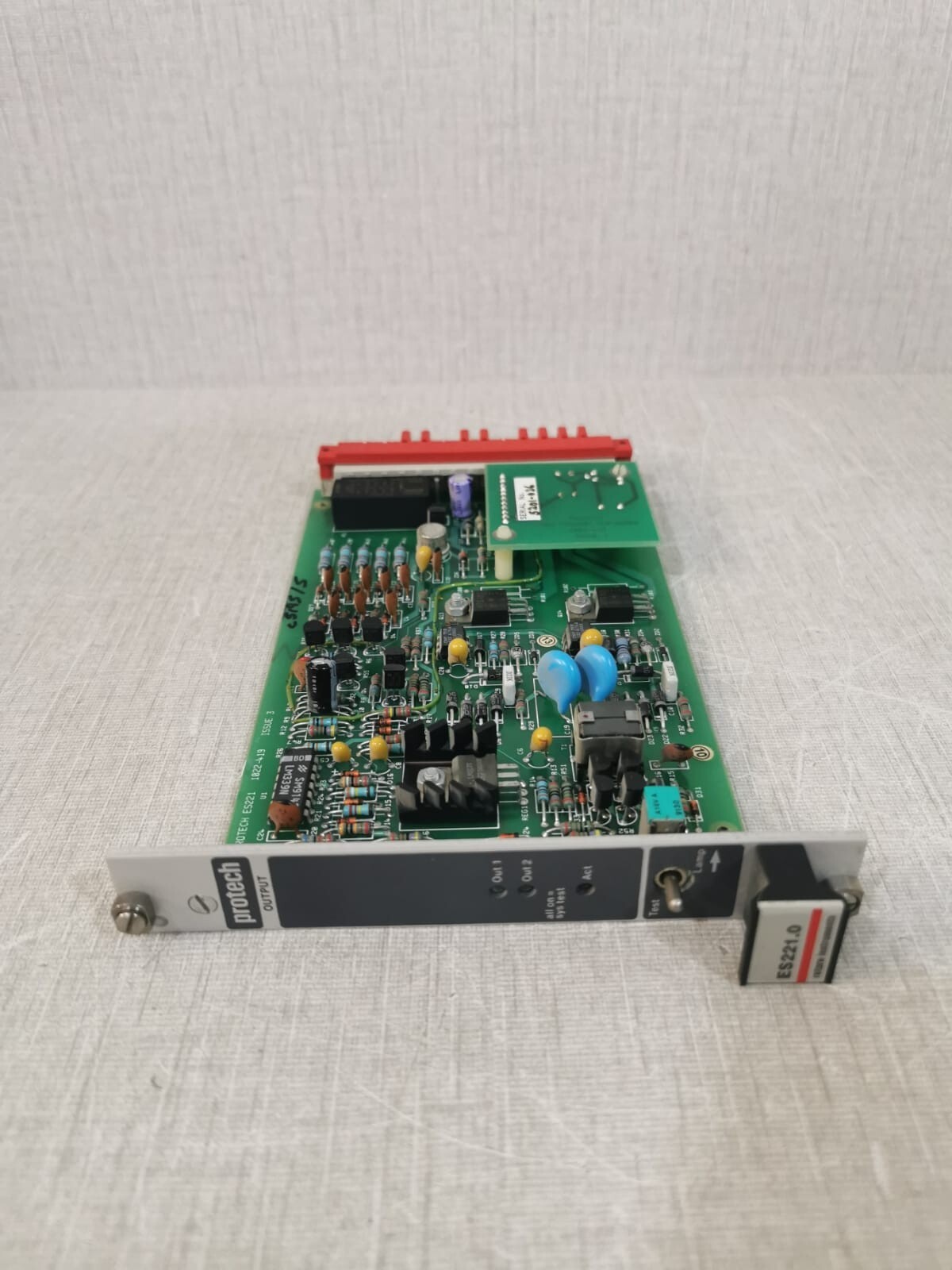 Protech ES221.0 Protech ES221.0 rotork-instruments / Protech ES221 1022-419 Output PCB Card 7