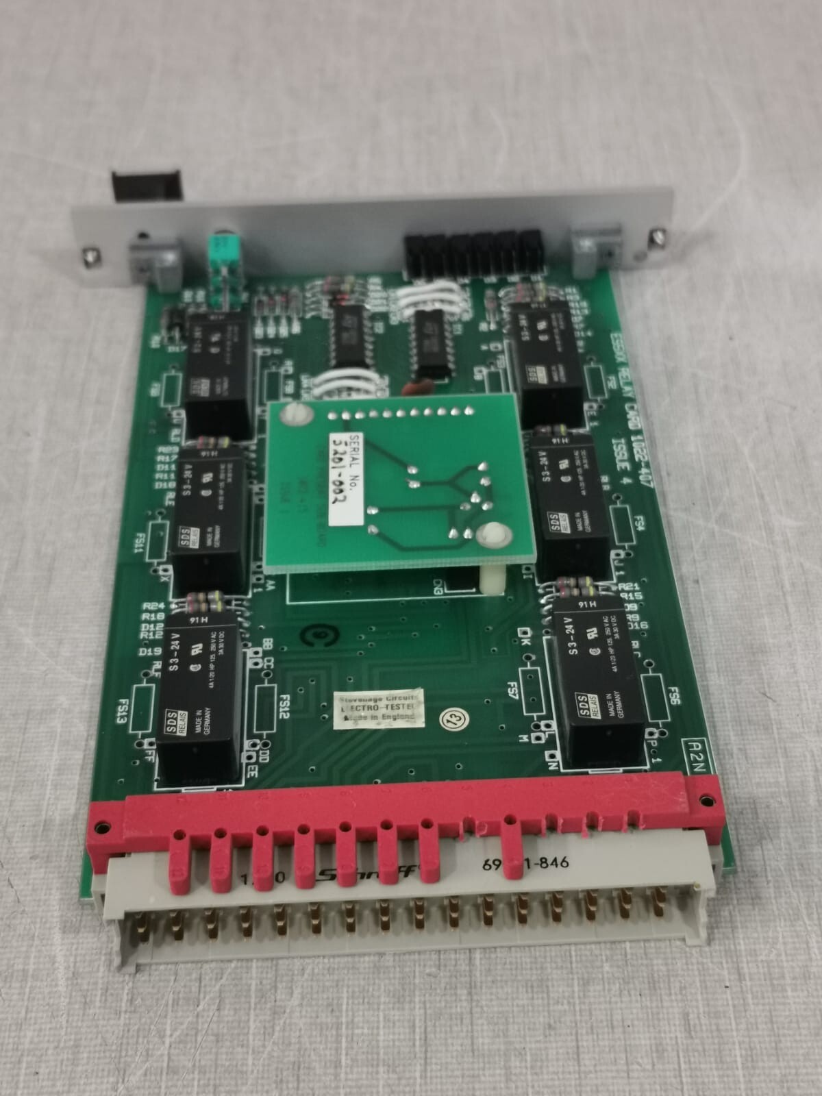 Protech ES516.0 Protech ES516.0 rotork-instruments / Protech ES5XX 1022-407 Relay PCB Card 6