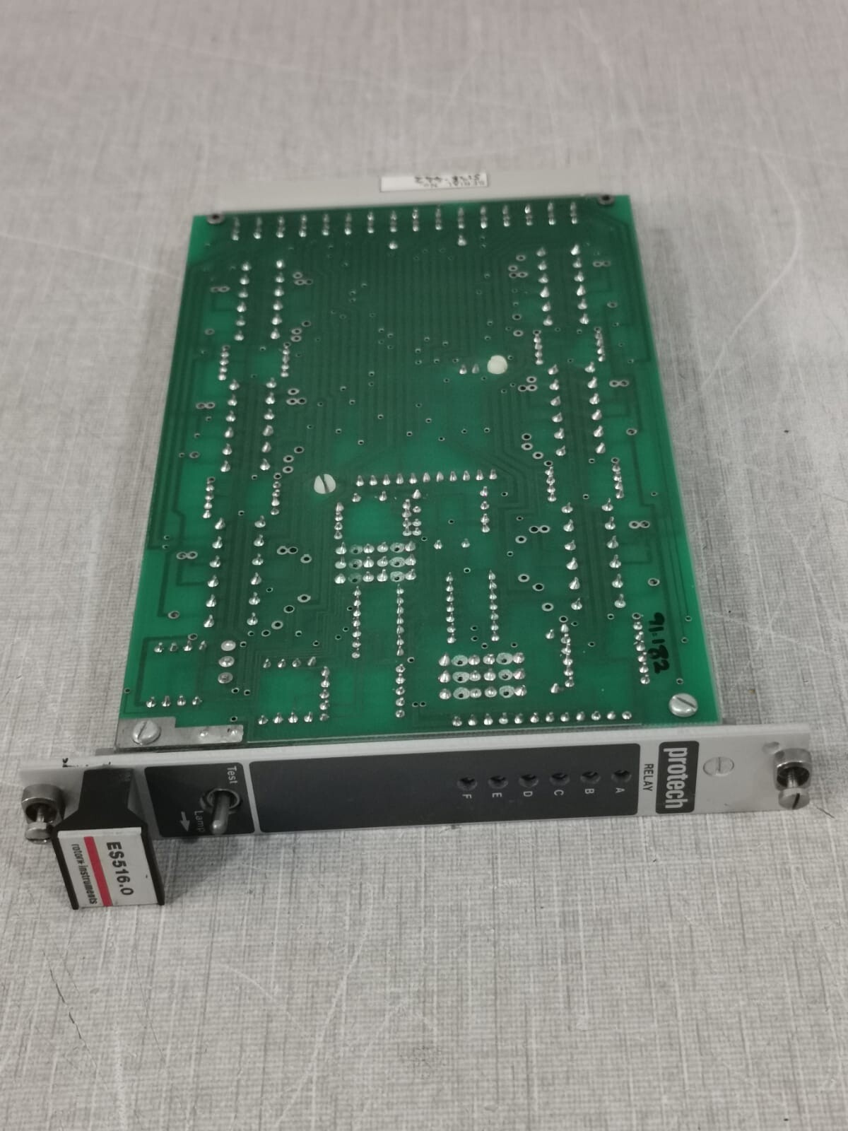 Protech ES516.0 Protech ES516.0 rotork-instruments / Protech ES5XX 1022-407 Relay PCB Card 7
