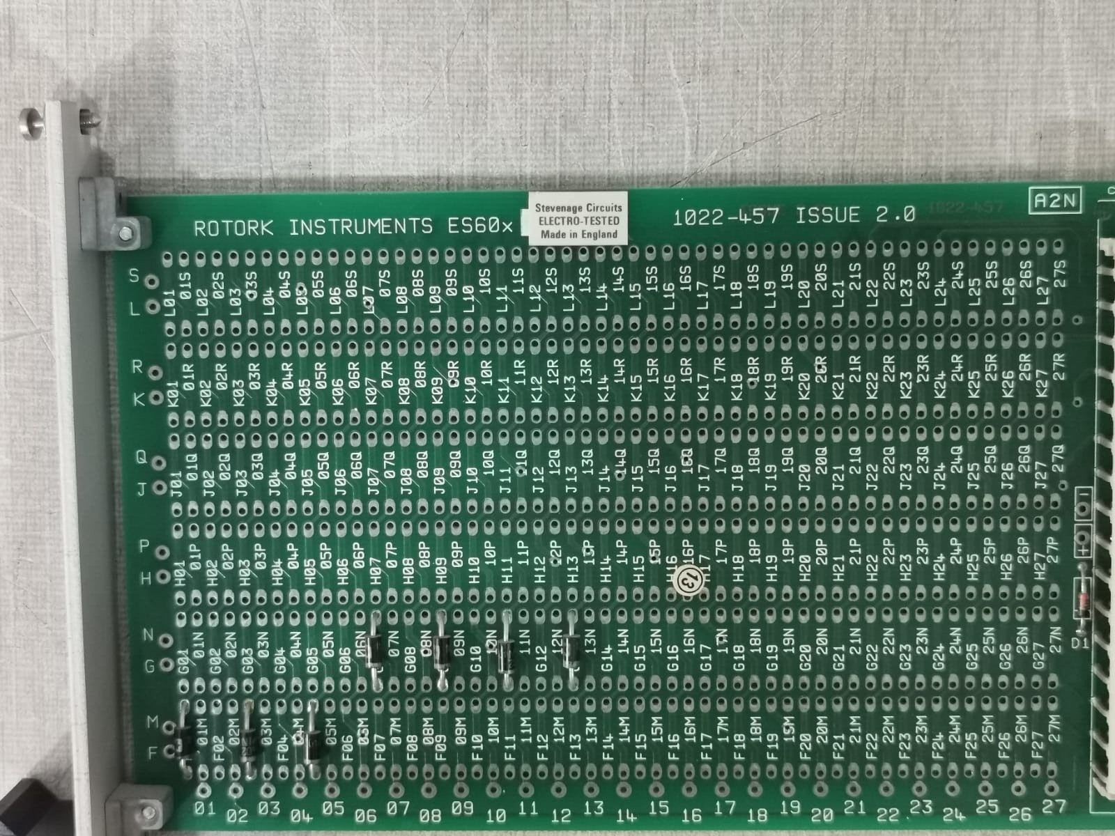 Protech ES609 Protech ES609 rotork-instruments / Protech ES60x 1022-457 PCB Matrix Card 3