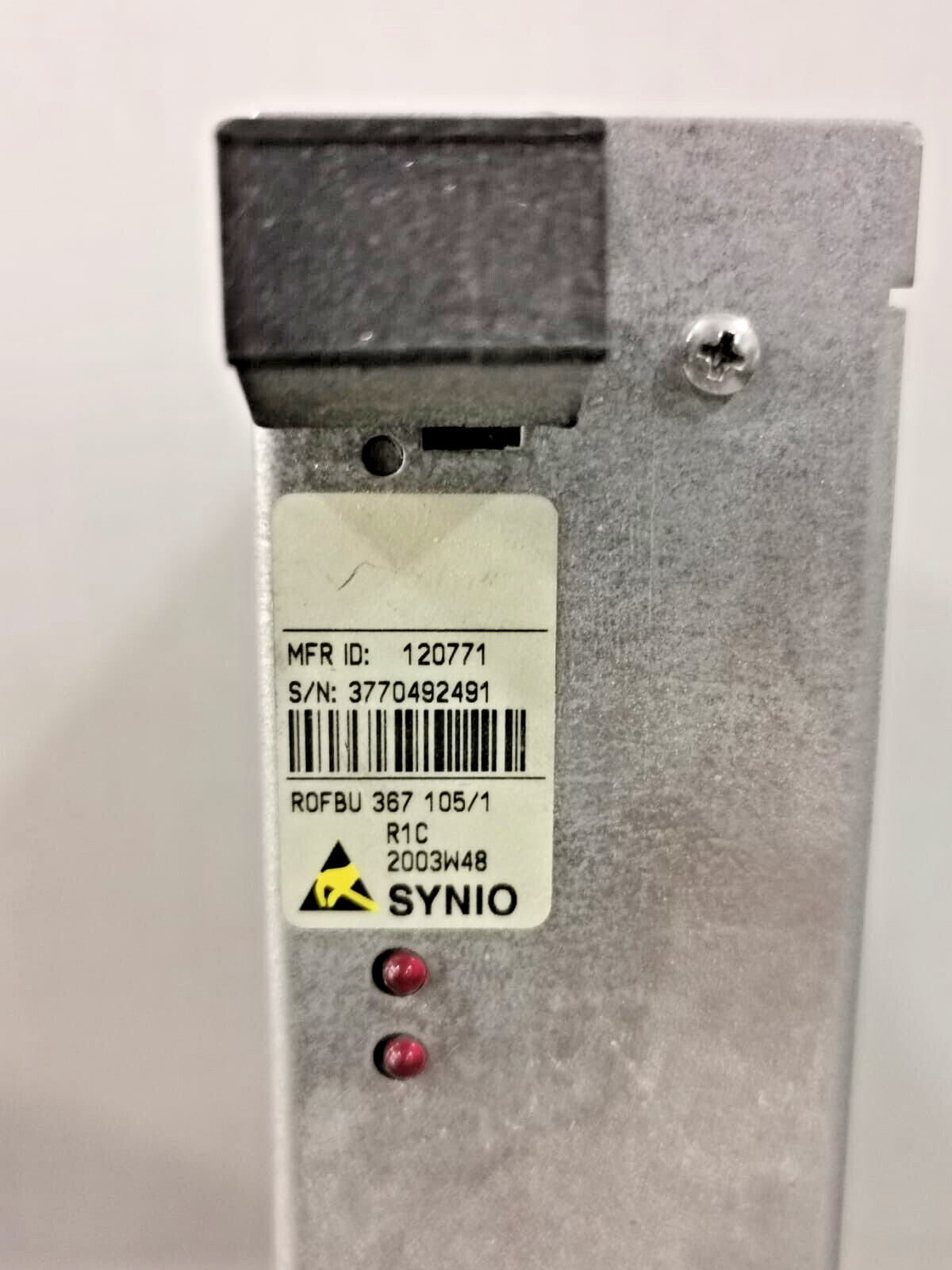 ABB 367 105/1 ABB ROFBU 367 105/1 R1C 2003W48 3