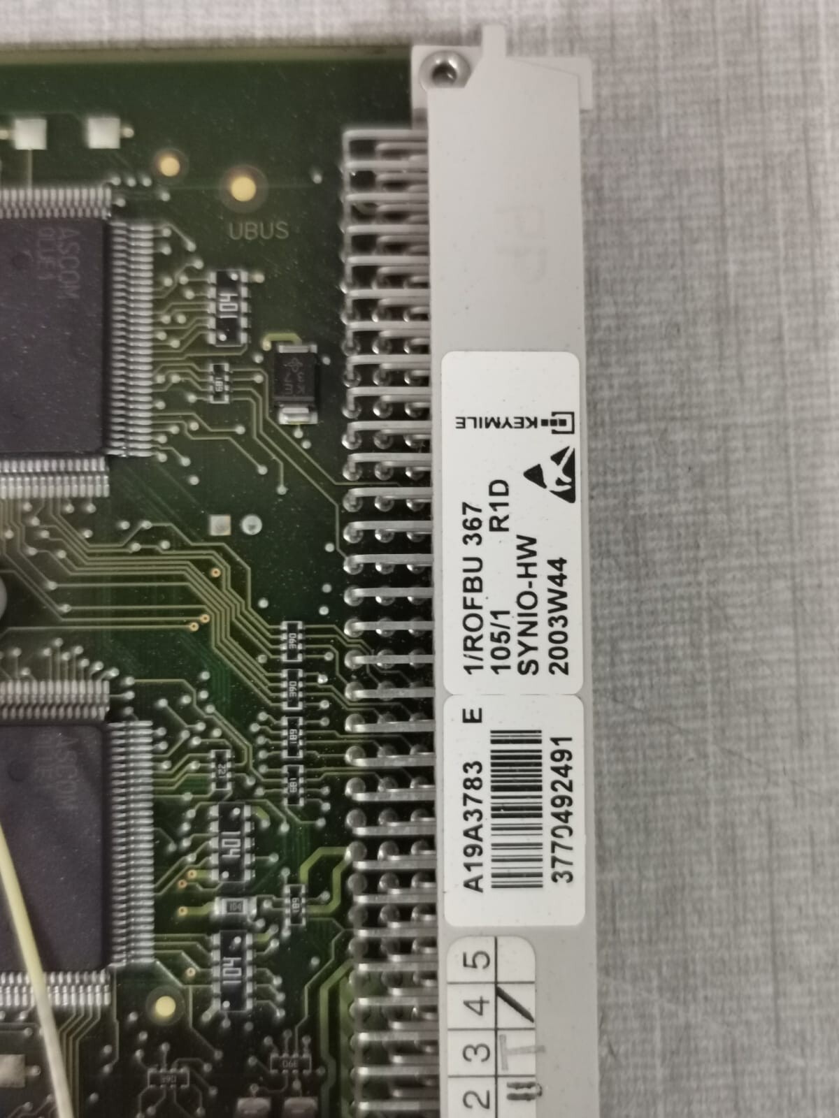 ABB 367 105/1 ABB ROFBU 367 105/1 R1C 2003W48 6