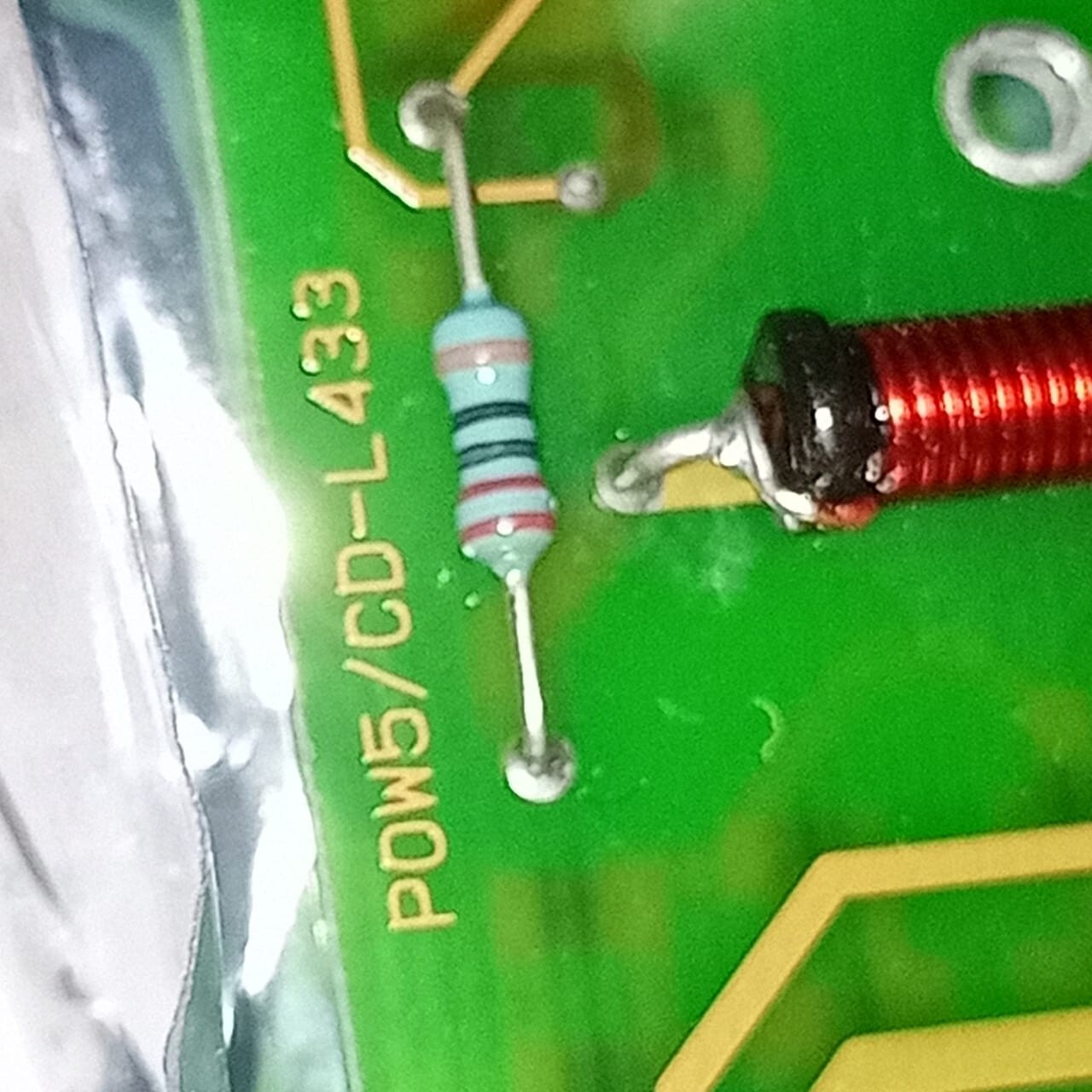 Unbranded POW5 / CD-L433 POW5 / CD-L433 LP-NR.: 002601 circuit board 5
