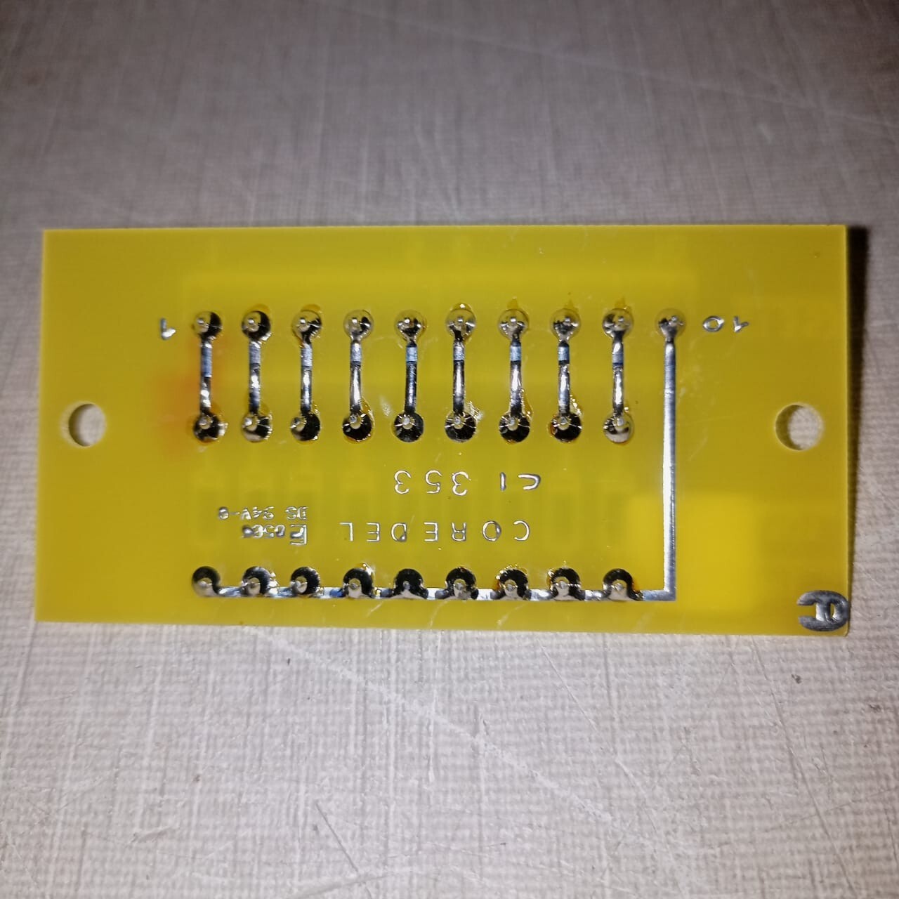 UNKNOWN CI-353 COREDEL CI 353 / 101 0524 0017 CV CIRCUIT BOARD 4
