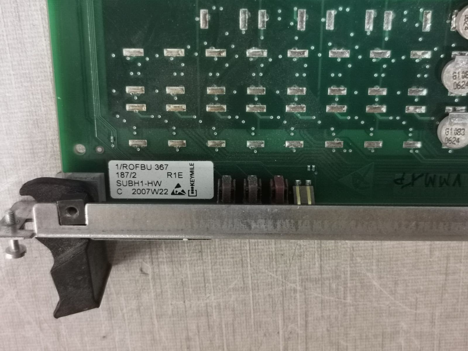 ABB 367 187/2 R1C 2007W31 SUBH1 ABB ROFBU 367 187/2 R1C 2007W31 SUBH1 120771 Mother Board 4