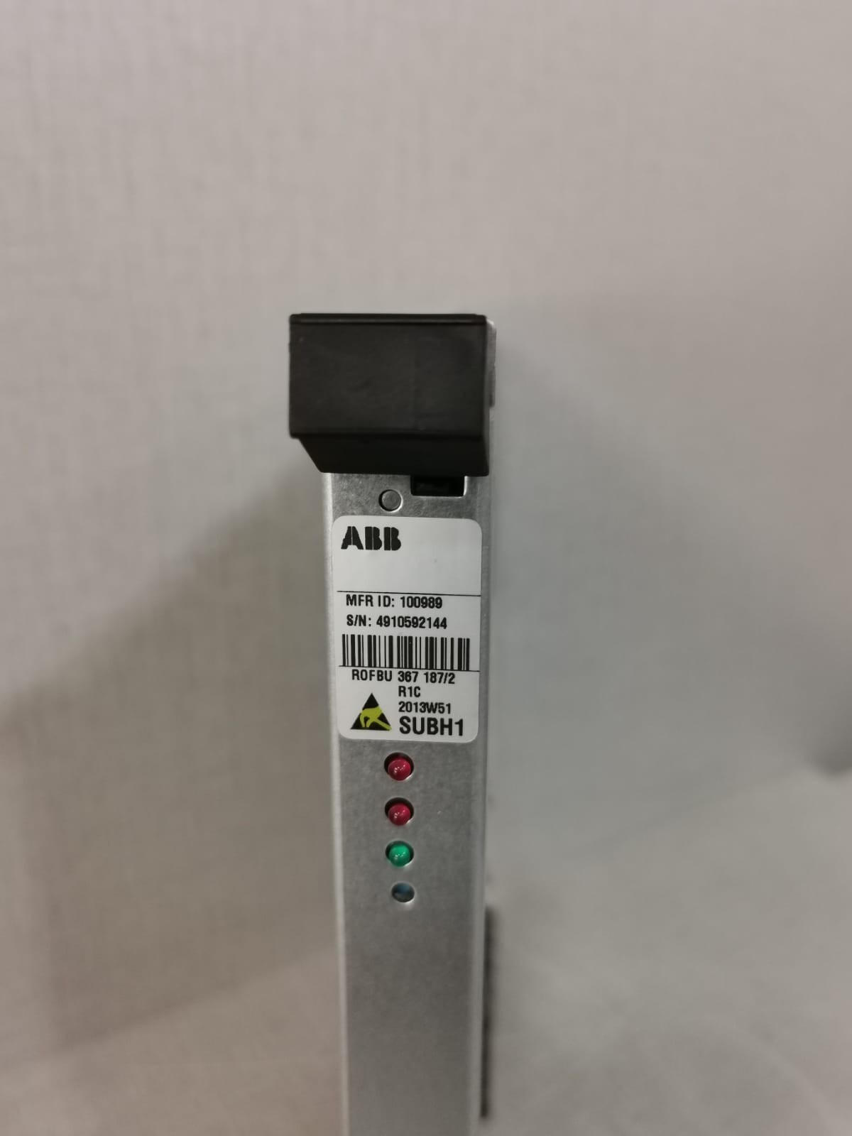 ABB 367 187/2 ABB ROFBU 367 187/2 R1C2013W51 SUBH1 09861483 13W50 Mother Board 2